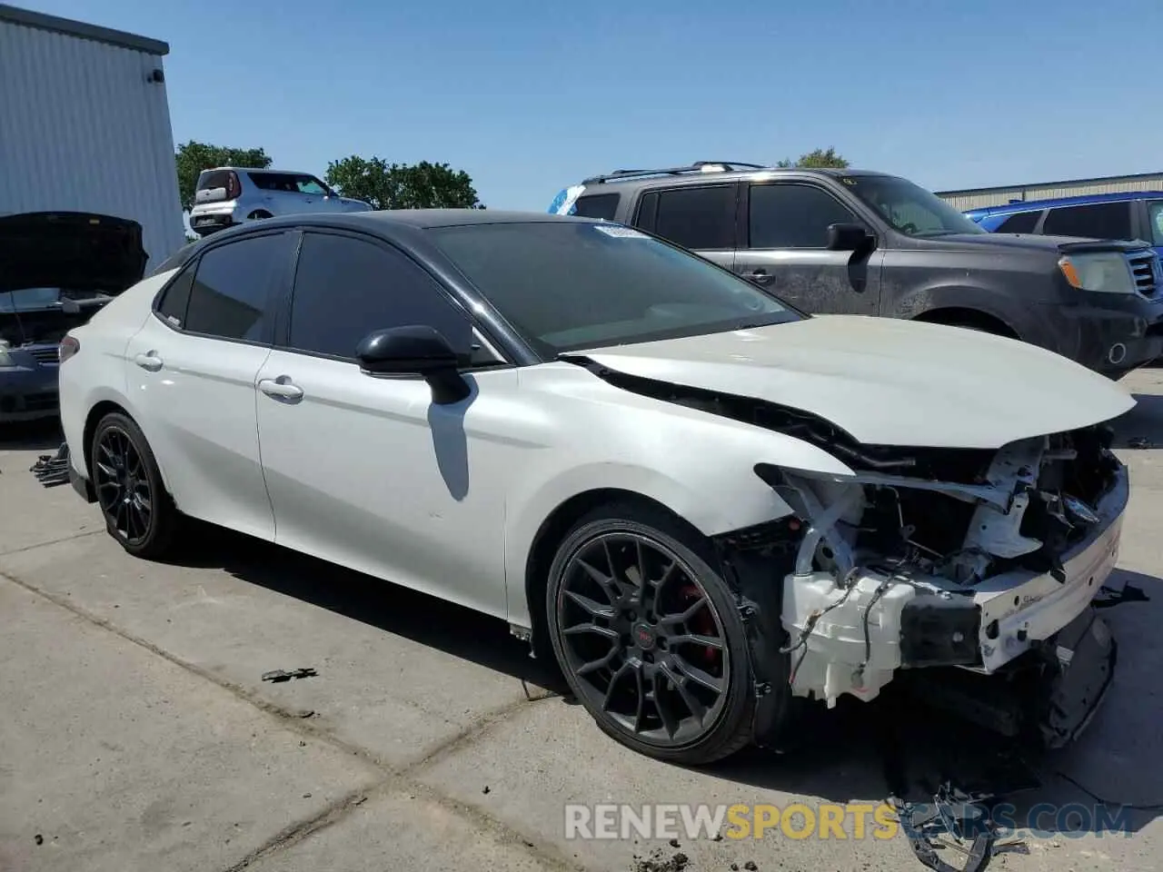 4 fotografías del automóvil dañado 4T1KZ1AK5NU060498 TOYOTA CAMRY 2022