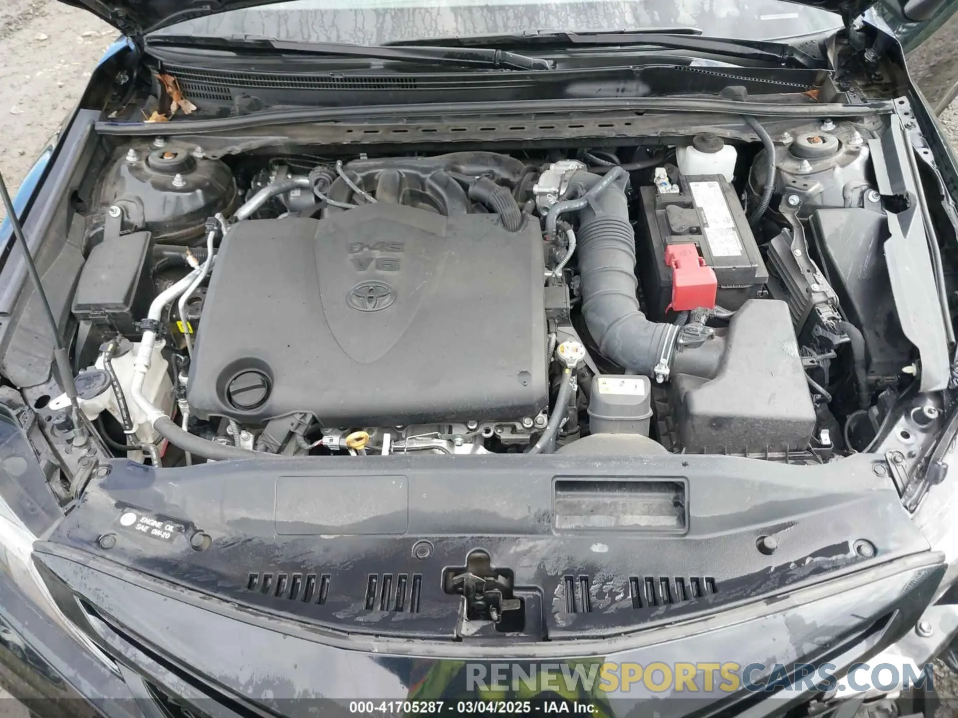 10 fotografías del automóvil dañado 4T1KZ1AK6NU066360 TOYOTA CAMRY 2022