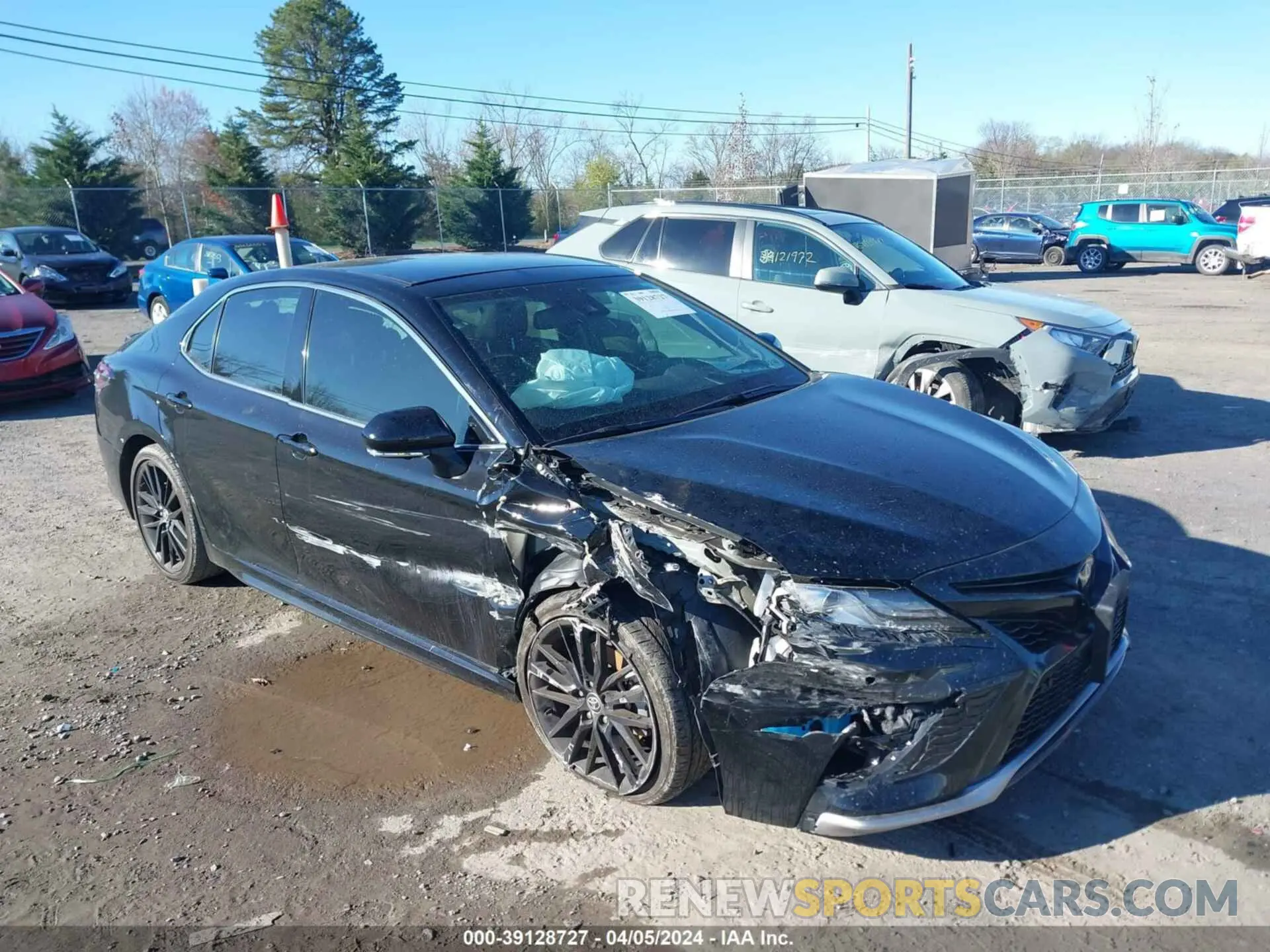 1 fotografías del automóvil dañado 4T1KZ1AK7NU063984 TOYOTA CAMRY 2022