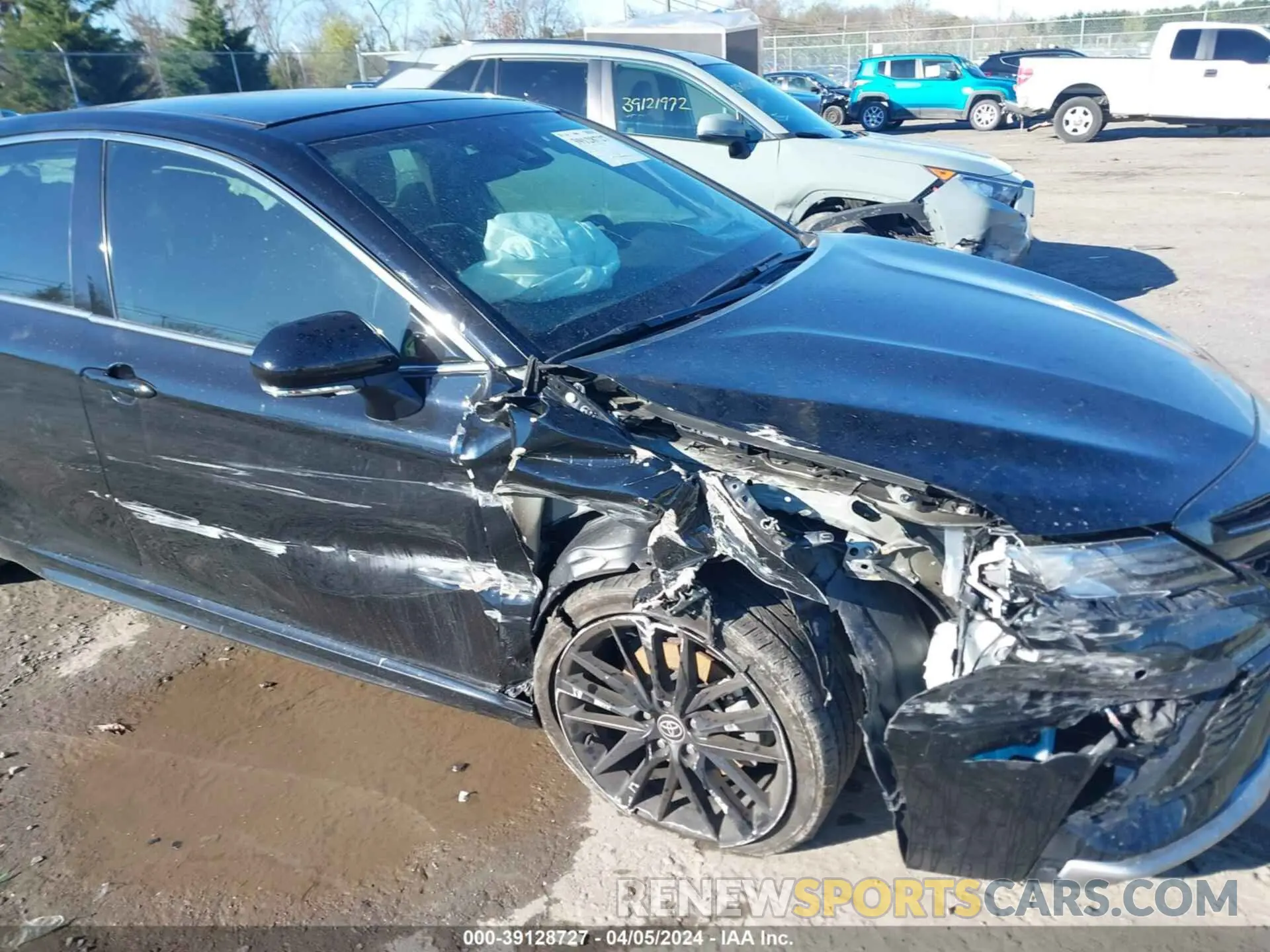 6 fotografías del automóvil dañado 4T1KZ1AK7NU063984 TOYOTA CAMRY 2022