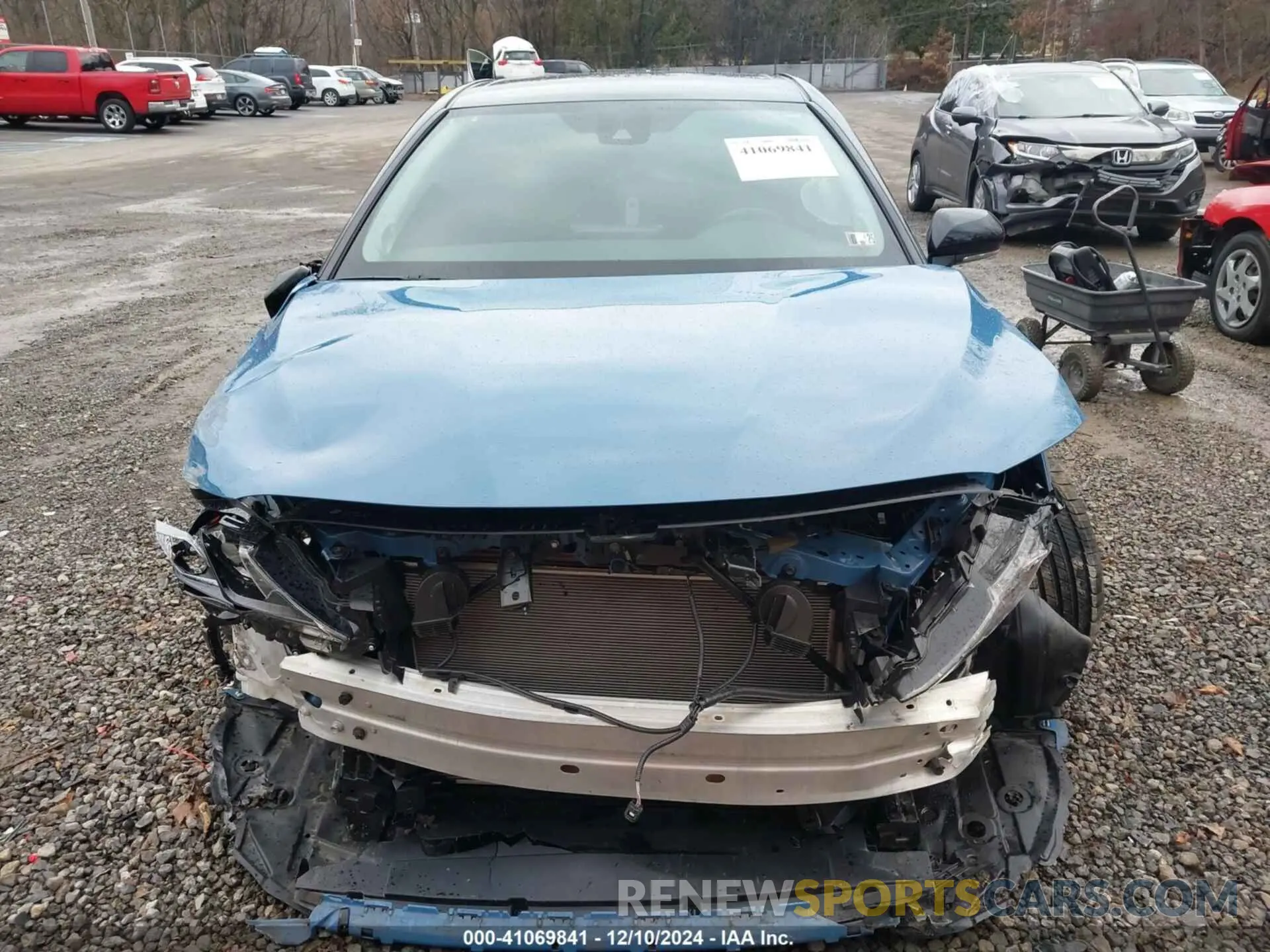 12 fotografías del automóvil dañado 4T1KZ1AK7NU068702 TOYOTA CAMRY 2022
