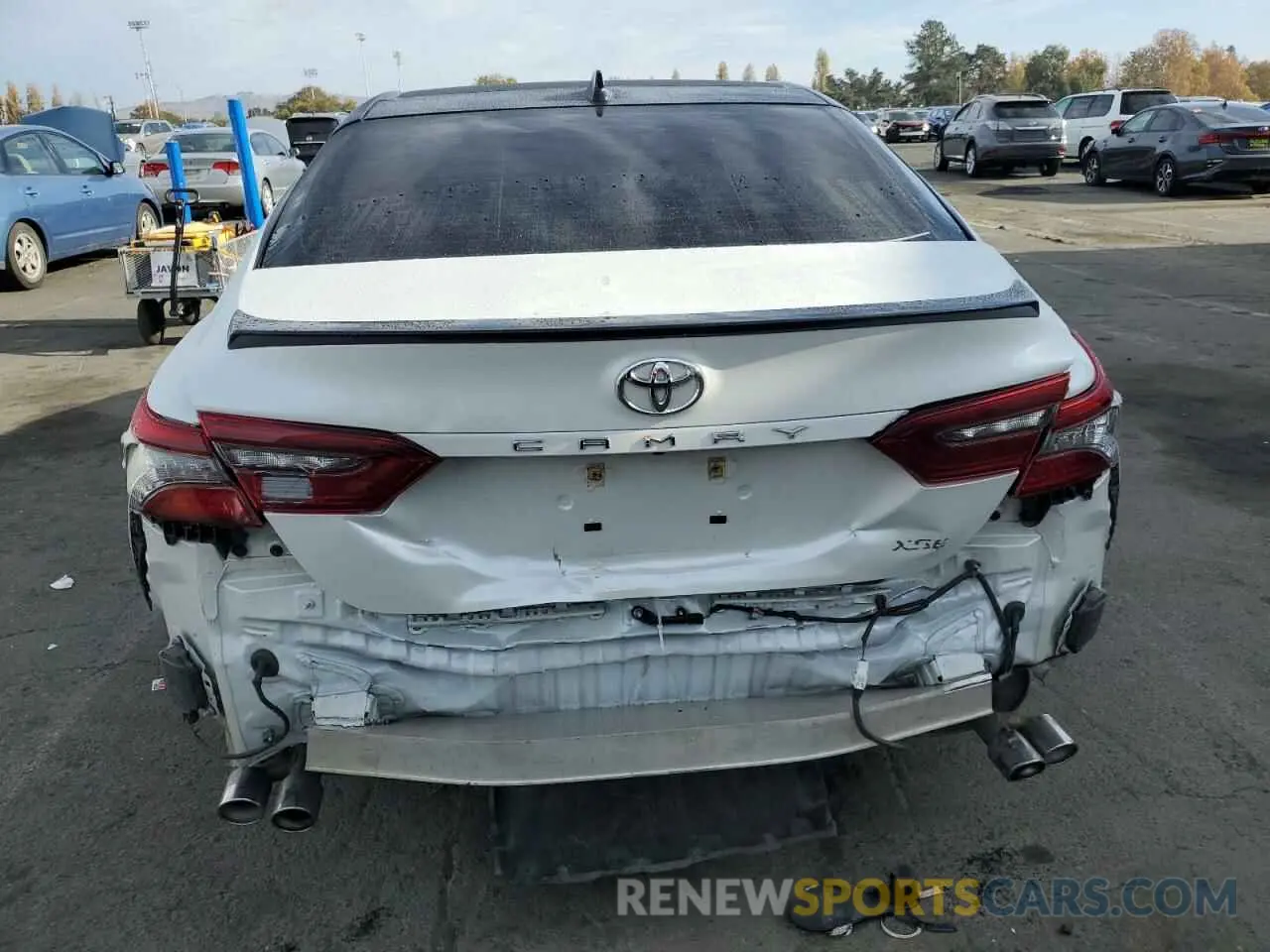 6 fotografías del automóvil dañado 4T1KZ1AK8NU062827 TOYOTA CAMRY 2022