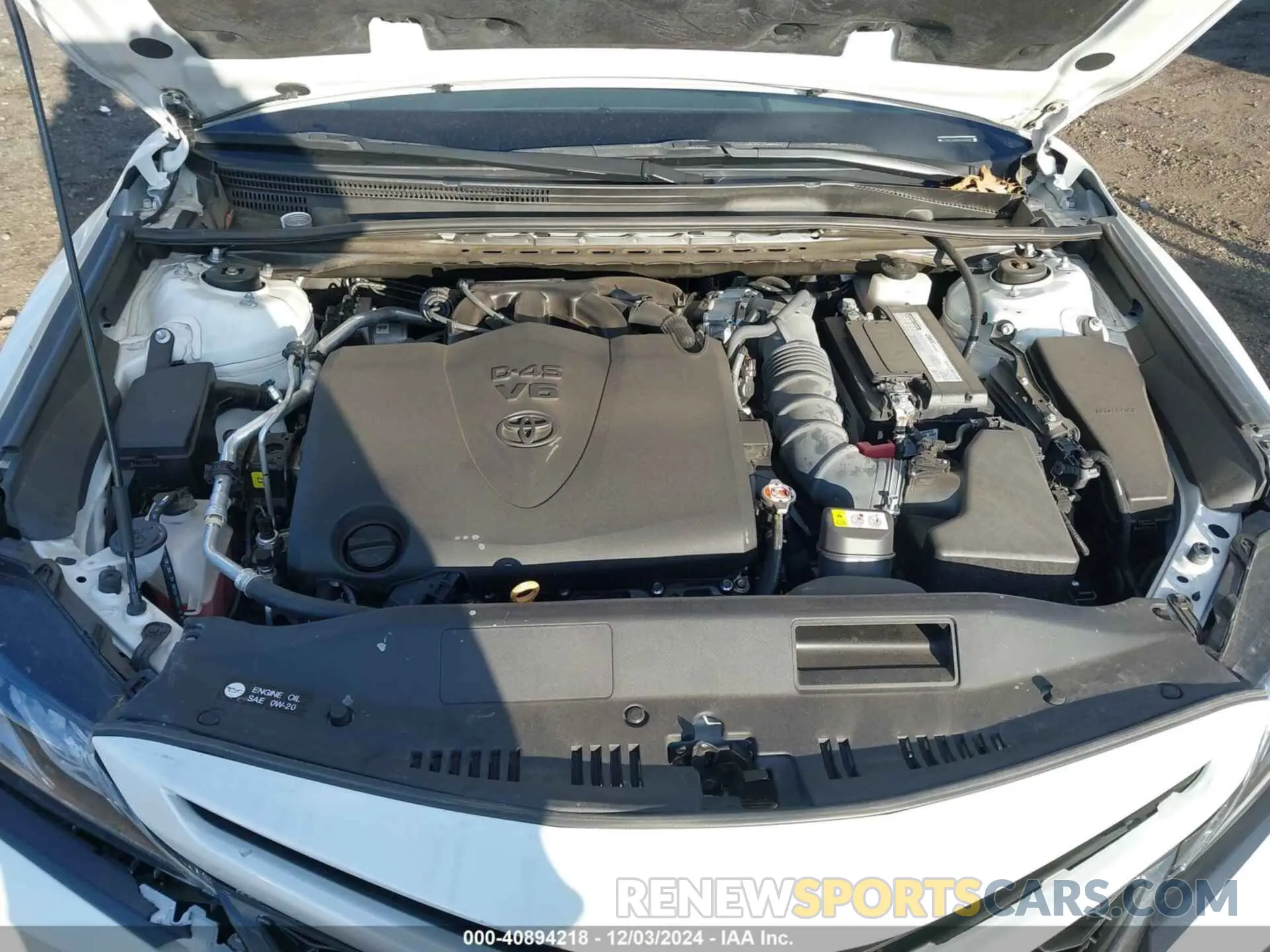 10 fotografías del automóvil dañado 4T1KZ1AK8NU064805 TOYOTA CAMRY 2022