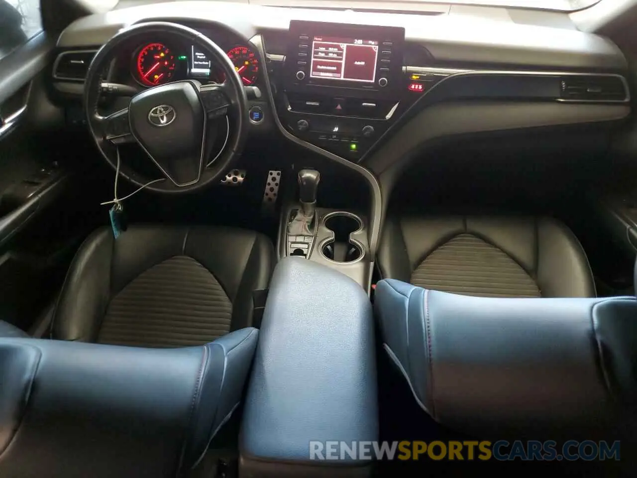 8 fotografías del automóvil dañado 4T1KZ1AK8NU067607 TOYOTA CAMRY 2022