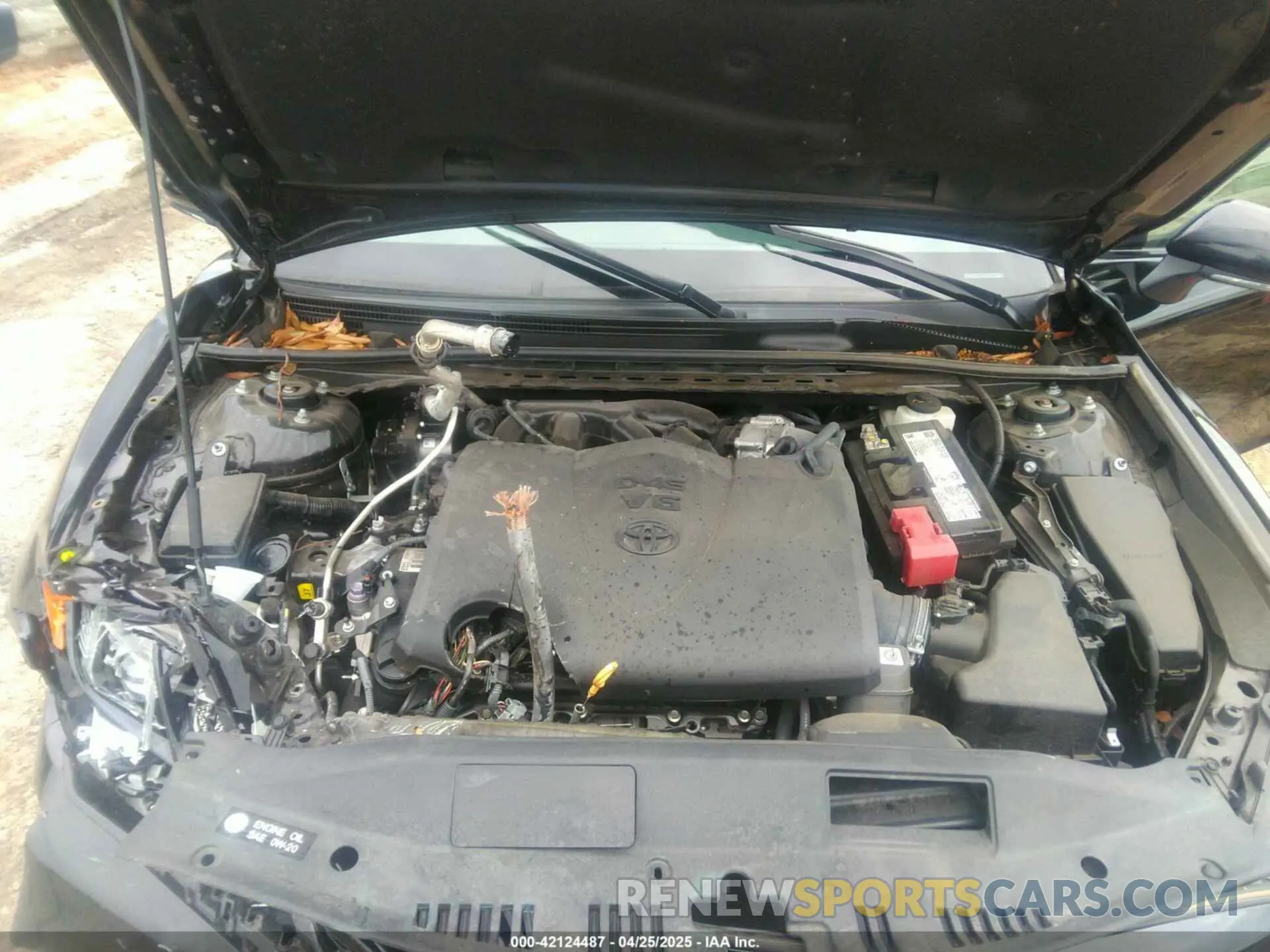 10 fotografías del automóvil dañado 4T1KZ1AK8NU069518 TOYOTA CAMRY 2022