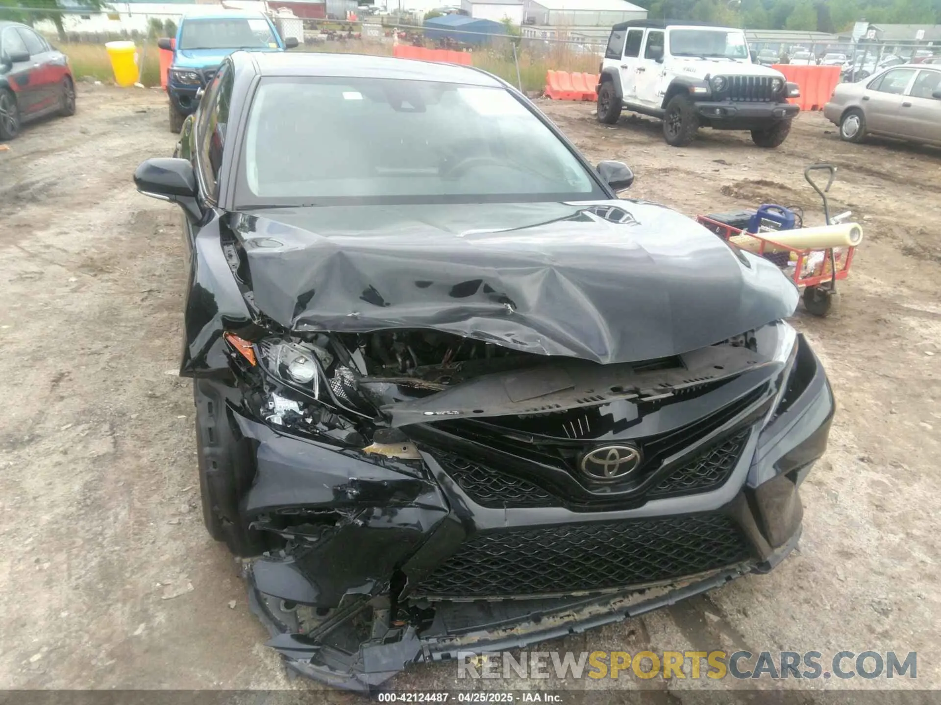 6 fotografías del automóvil dañado 4T1KZ1AK8NU069518 TOYOTA CAMRY 2022