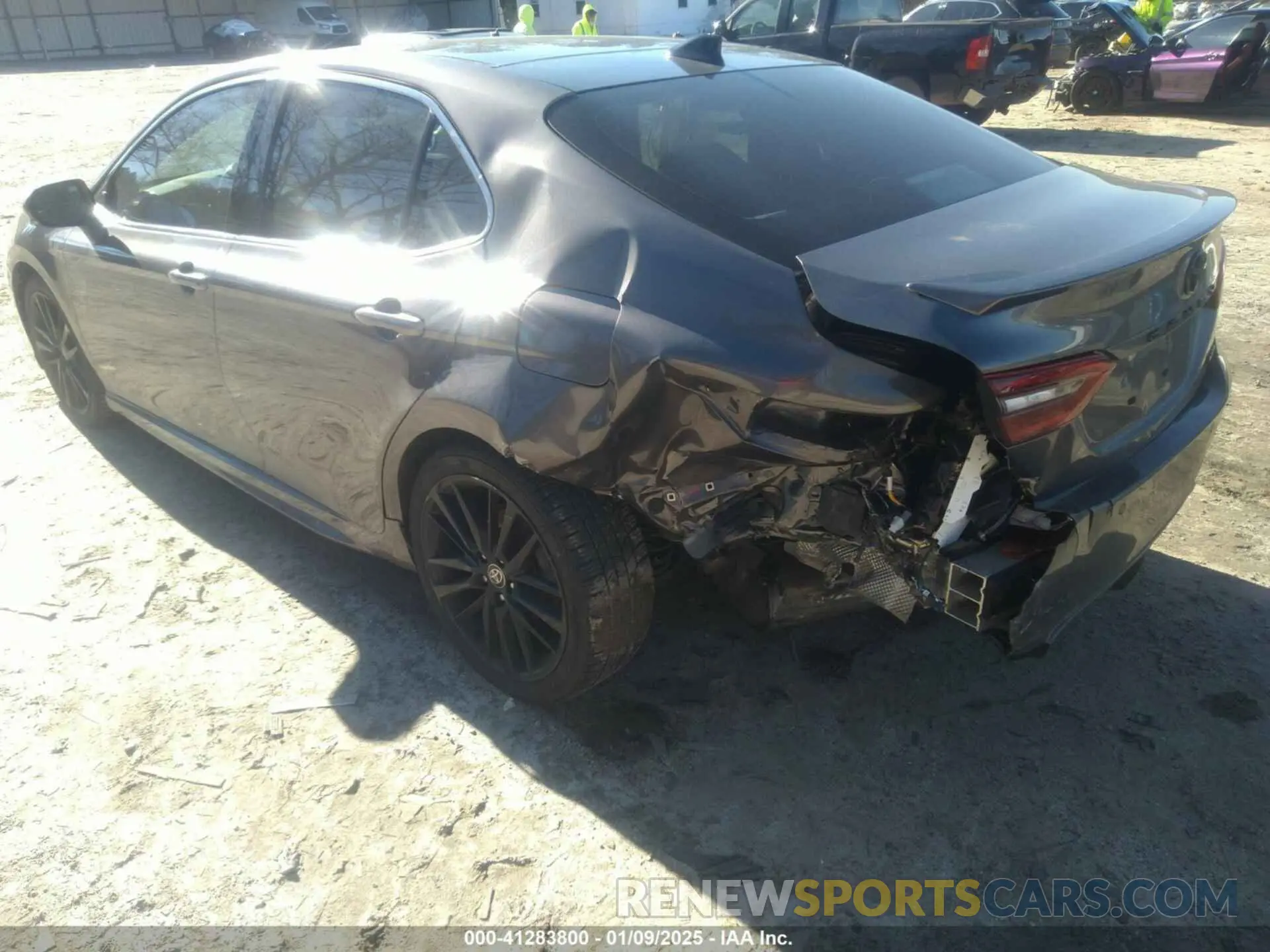 3 fotografías del automóvil dañado 4T1KZ1AK9NU060715 TOYOTA CAMRY 2022