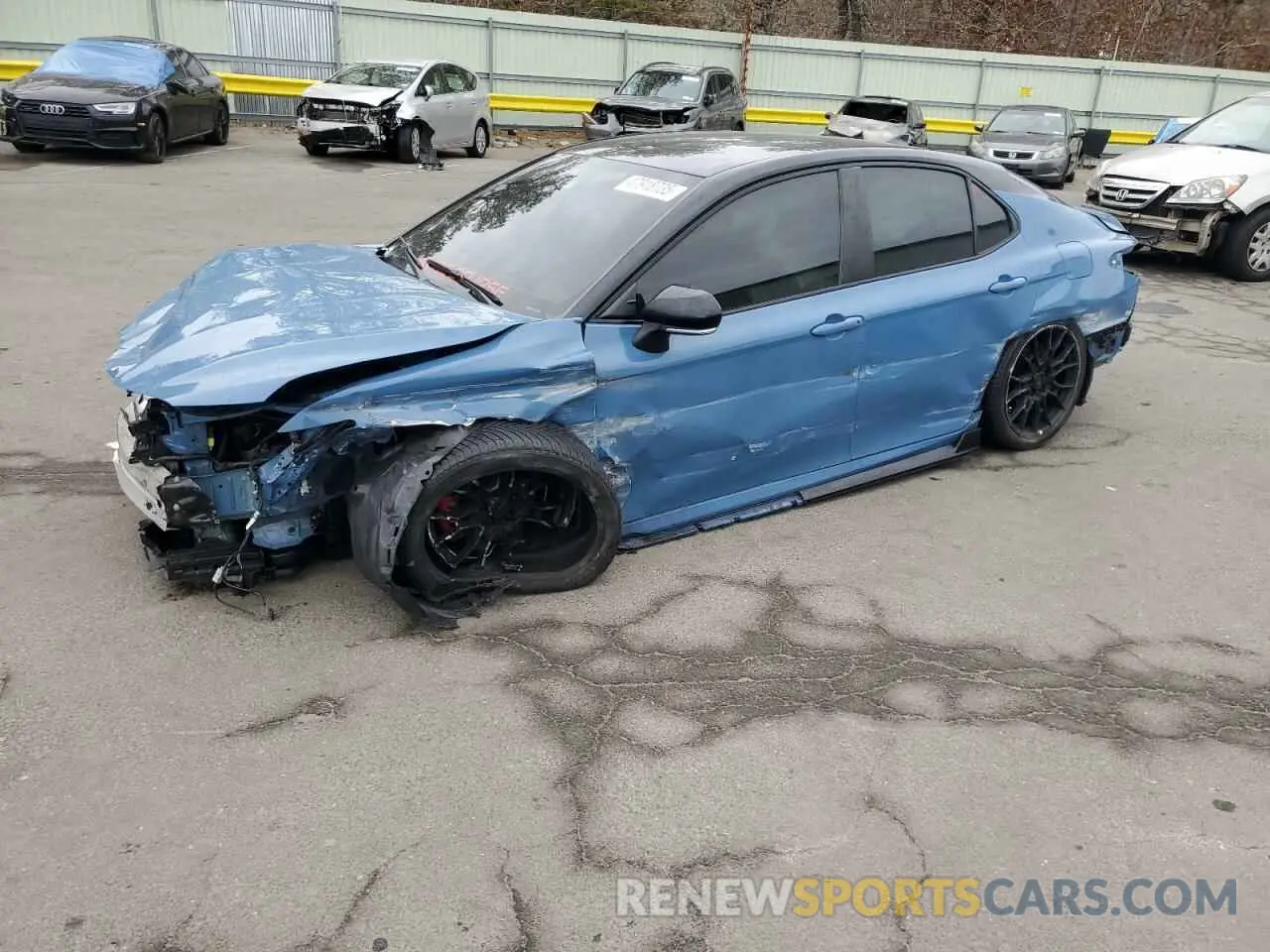 1 fotografías del automóvil dañado 4T1KZ1AK9NU068037 TOYOTA CAMRY 2022