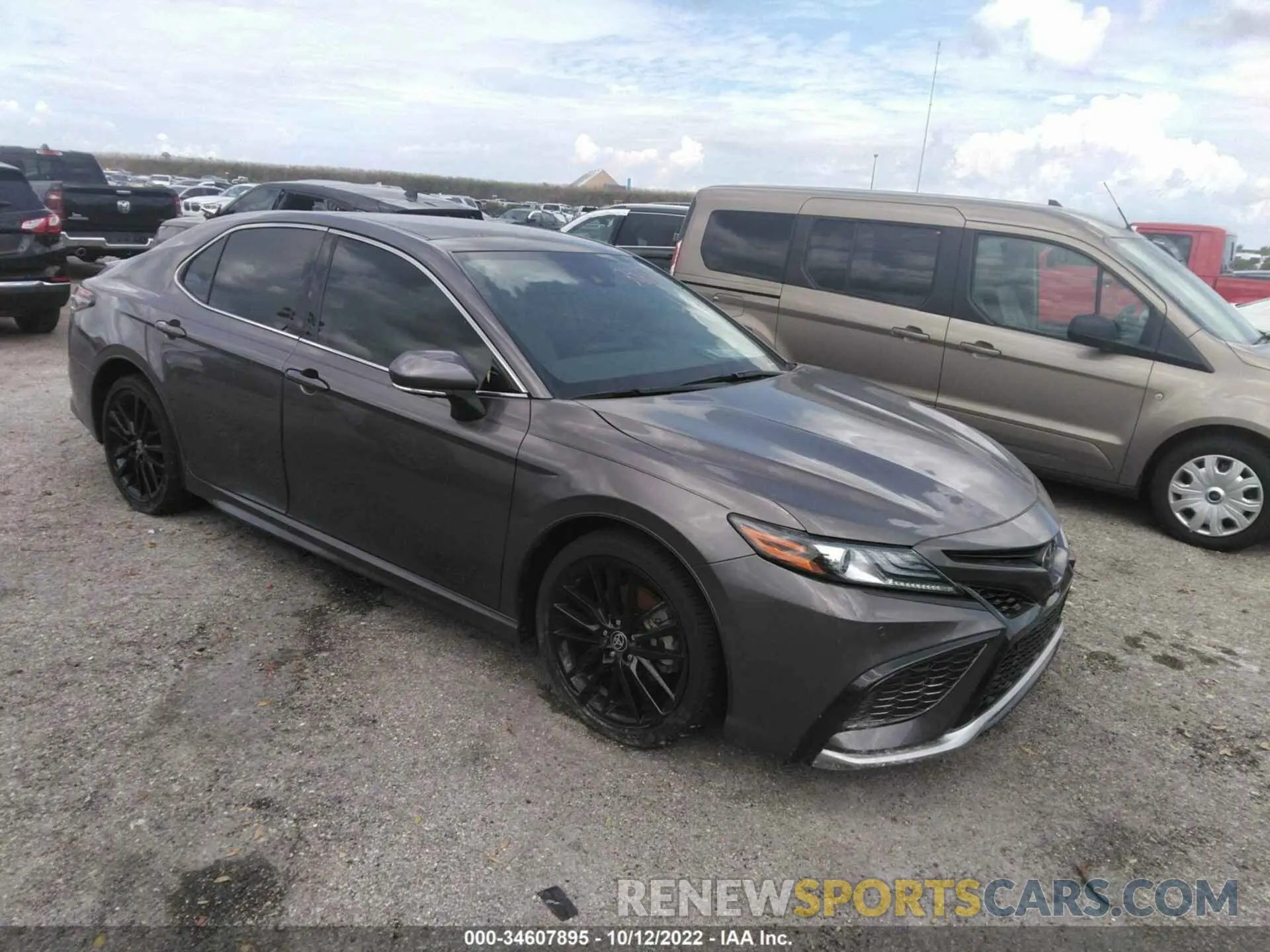 1 fotografías del automóvil dañado 4T1KZ1AK9NU068393 TOYOTA CAMRY 2022
