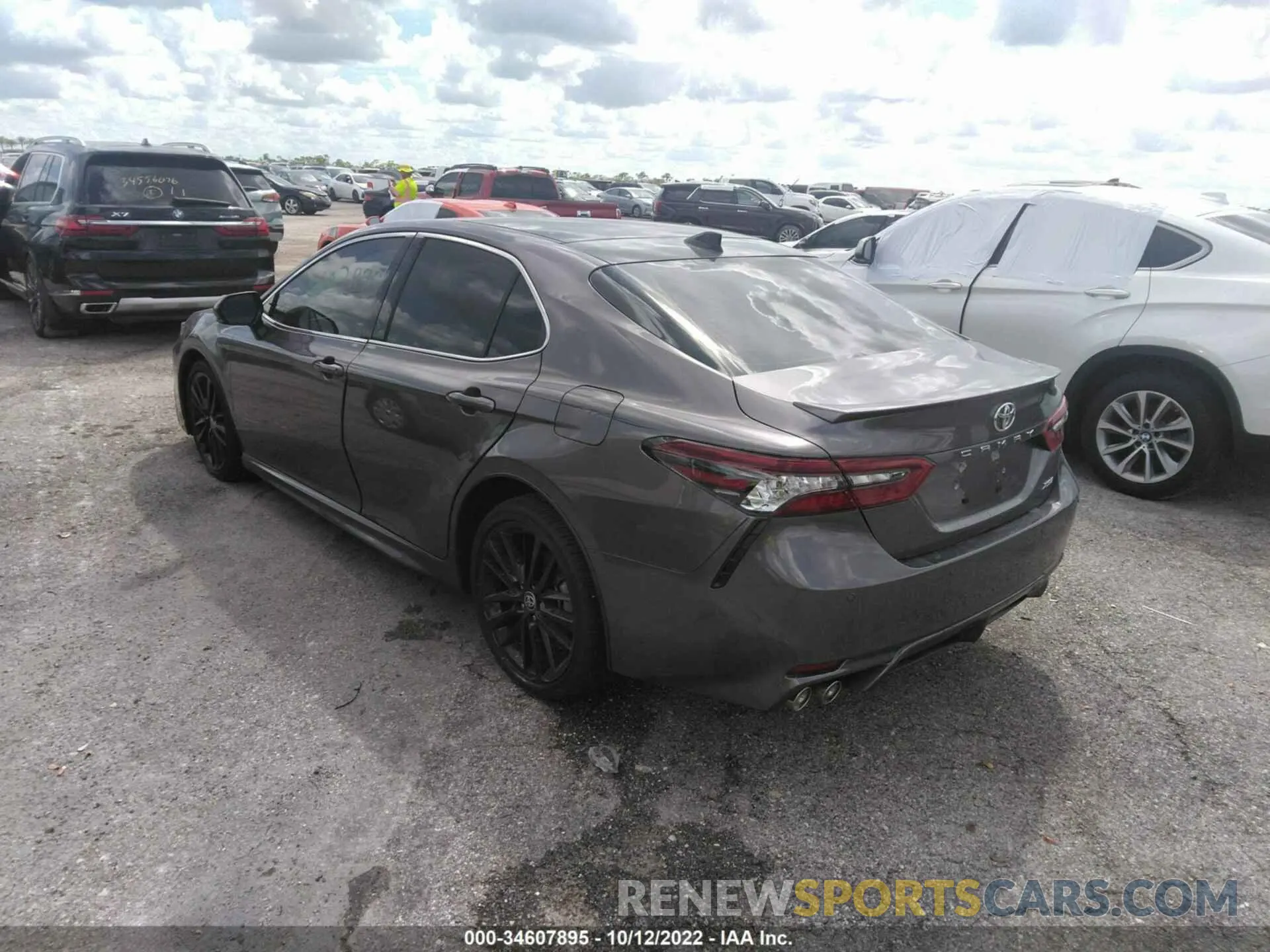 3 fotografías del automóvil dañado 4T1KZ1AK9NU068393 TOYOTA CAMRY 2022