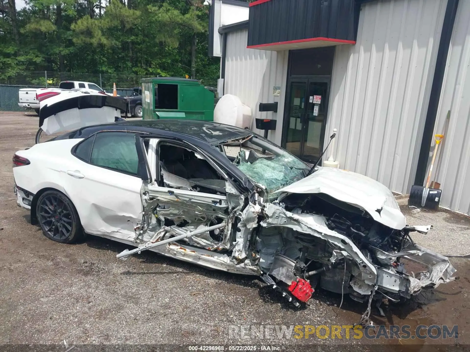 6 fotografías del automóvil dañado 4T1KZ1AK9NU068801 TOYOTA CAMRY 2022