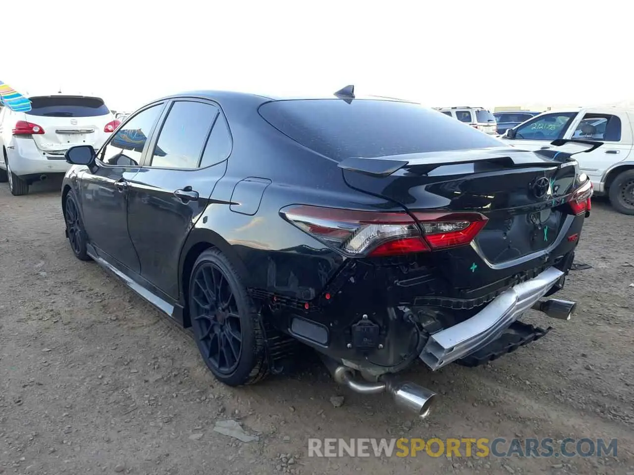 3 fotografías del automóvil dañado 4T1KZ1AK9NU070791 TOYOTA CAMRY 2022