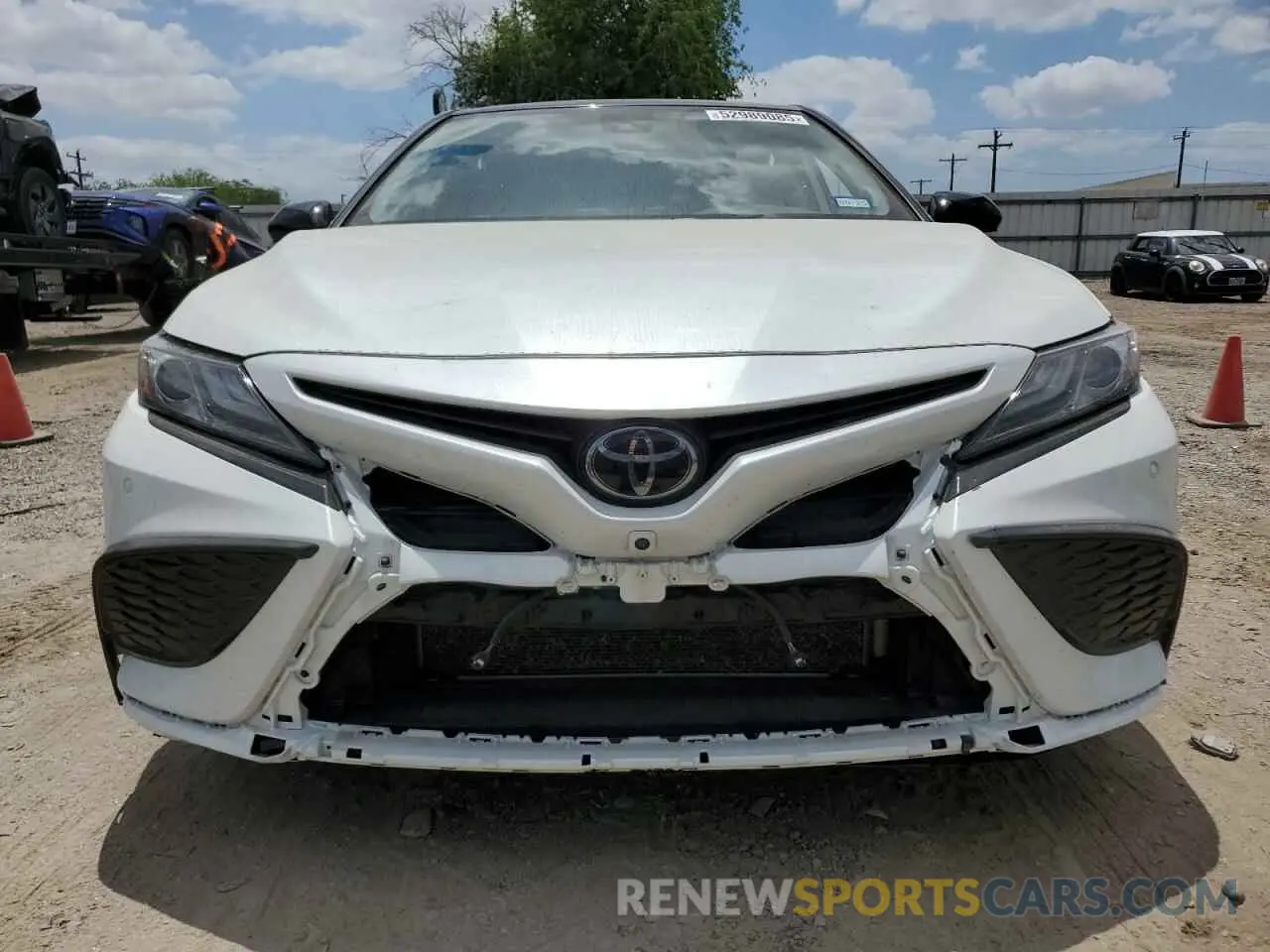 5 fotografías del automóvil dañado 4T1KZ1AKXNU071562 TOYOTA CAMRY 2022