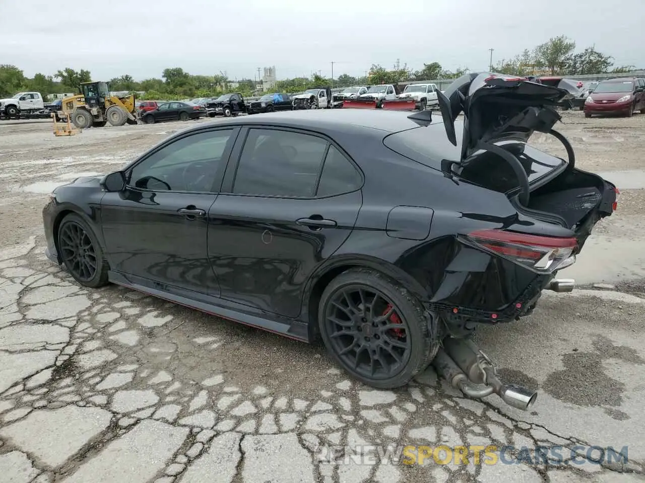 2 fotografías del automóvil dañado 4T1KZ1AKXNU071674 TOYOTA CAMRY 2022
