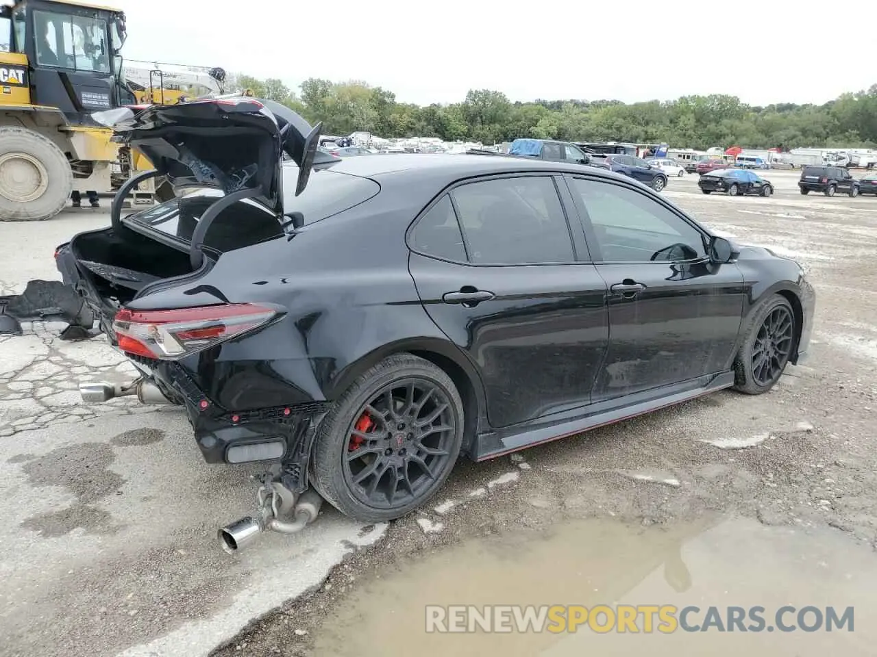 3 fotografías del automóvil dañado 4T1KZ1AKXNU071674 TOYOTA CAMRY 2022