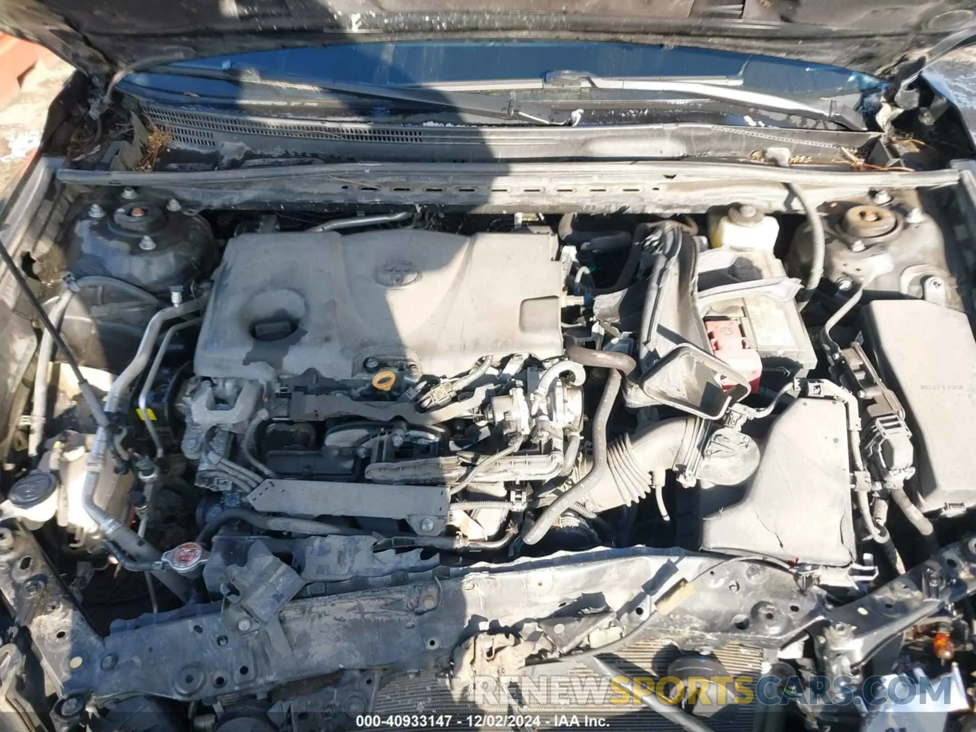10 fotografías del automóvil dañado 4T1R11AK2NU634061 TOYOTA CAMRY 2022