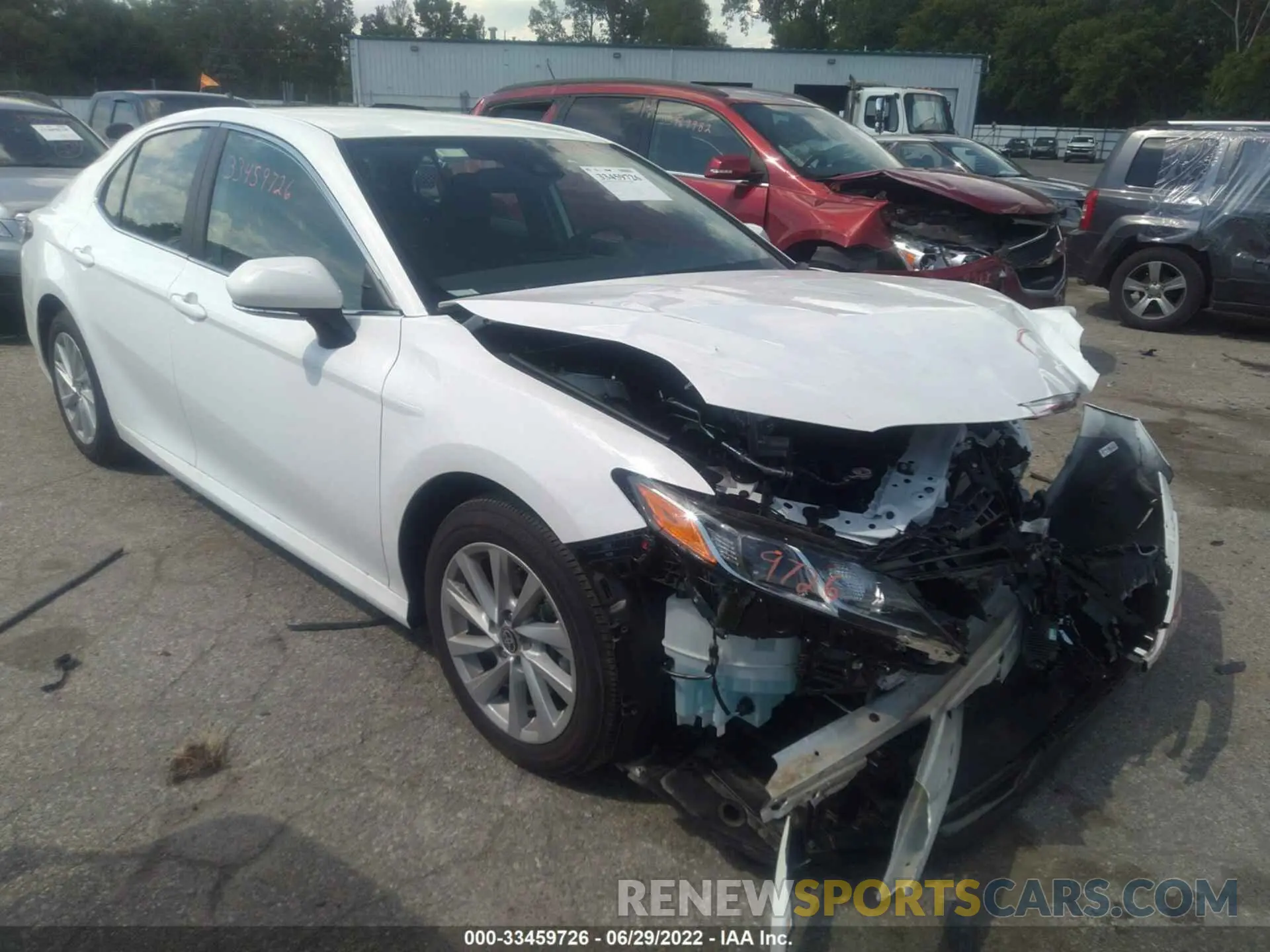 1 fotografías del automóvil dañado 4T1R11AK4NU675629 TOYOTA CAMRY 2022