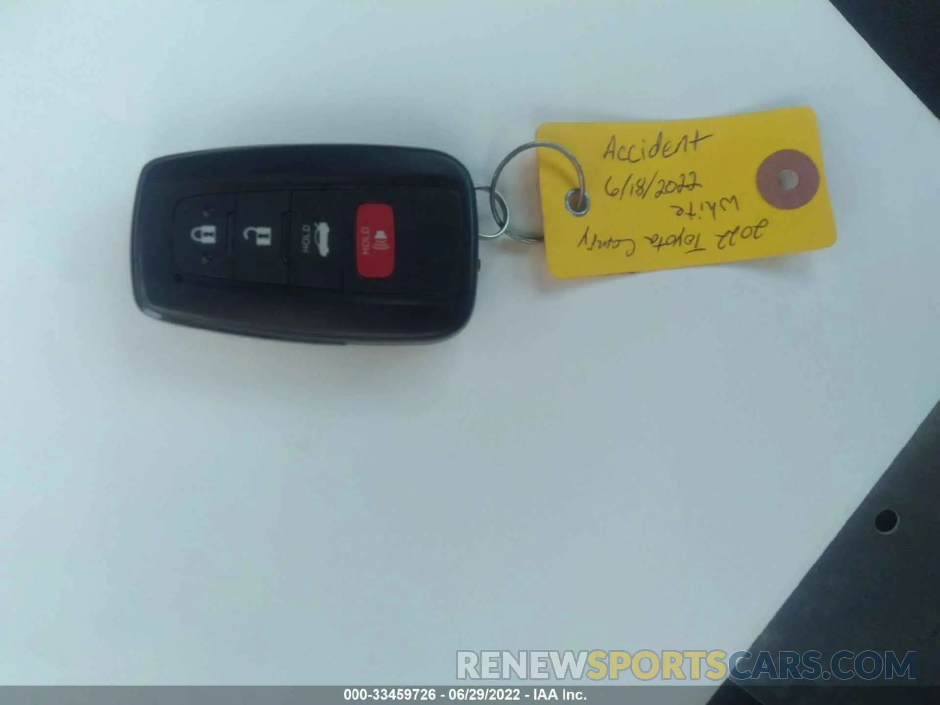11 fotografías del automóvil dañado 4T1R11AK4NU675629 TOYOTA CAMRY 2022