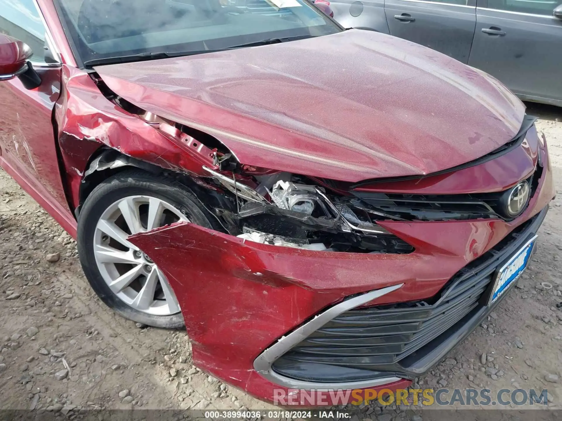 6 fotografías del automóvil dañado 4T1R11AK7NU693834 TOYOTA CAMRY 2022