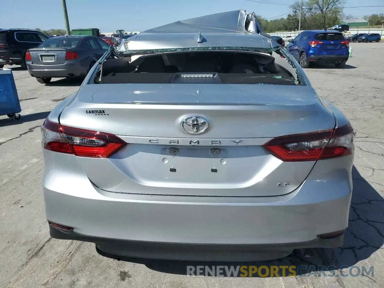 6 fotografías del automóvil dañado 4T1R11AK8NU057651 TOYOTA CAMRY 2022