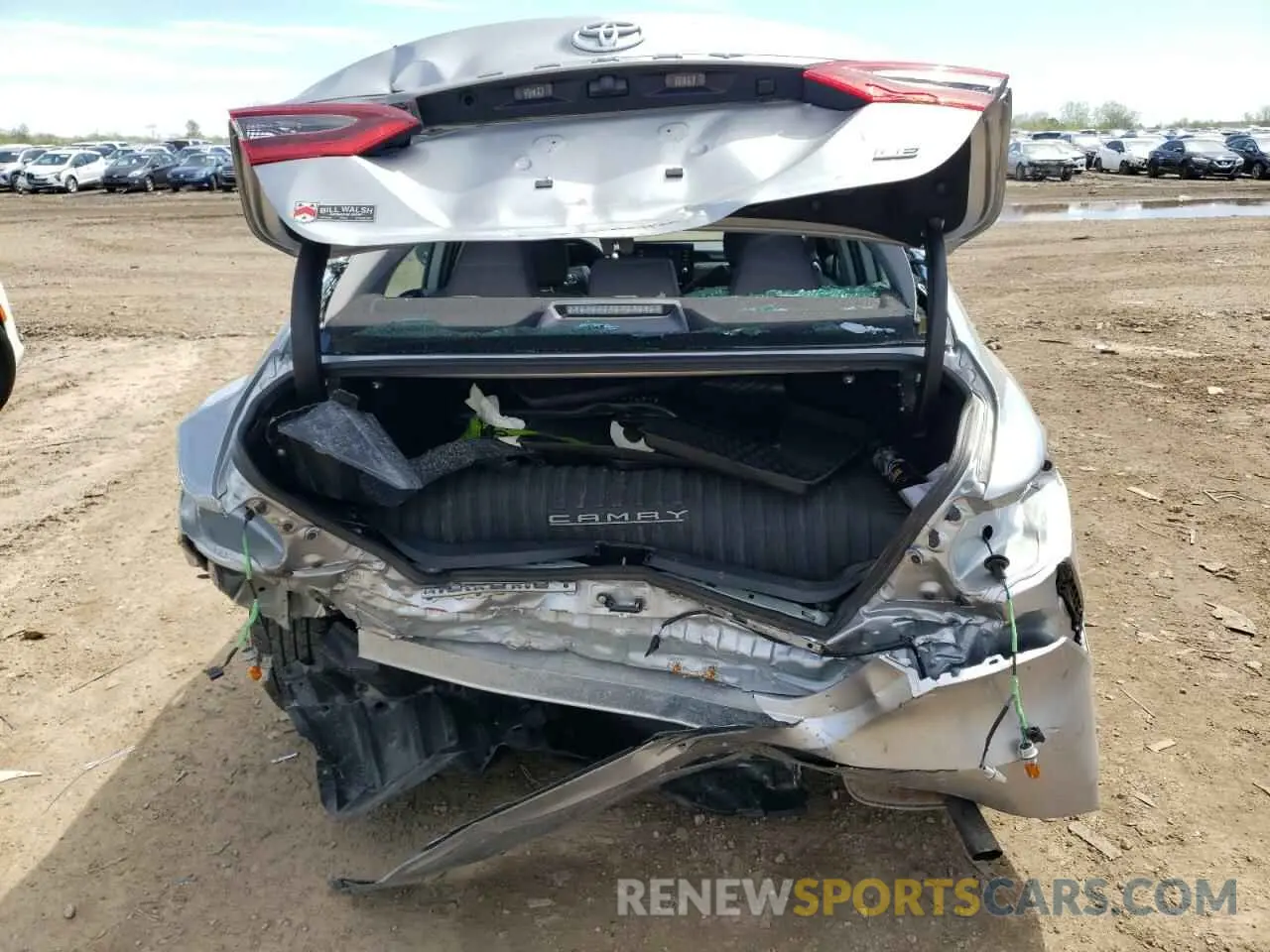 6 fotografías del automóvil dañado 4T1R11AK9NU074328 TOYOTA CAMRY 2022