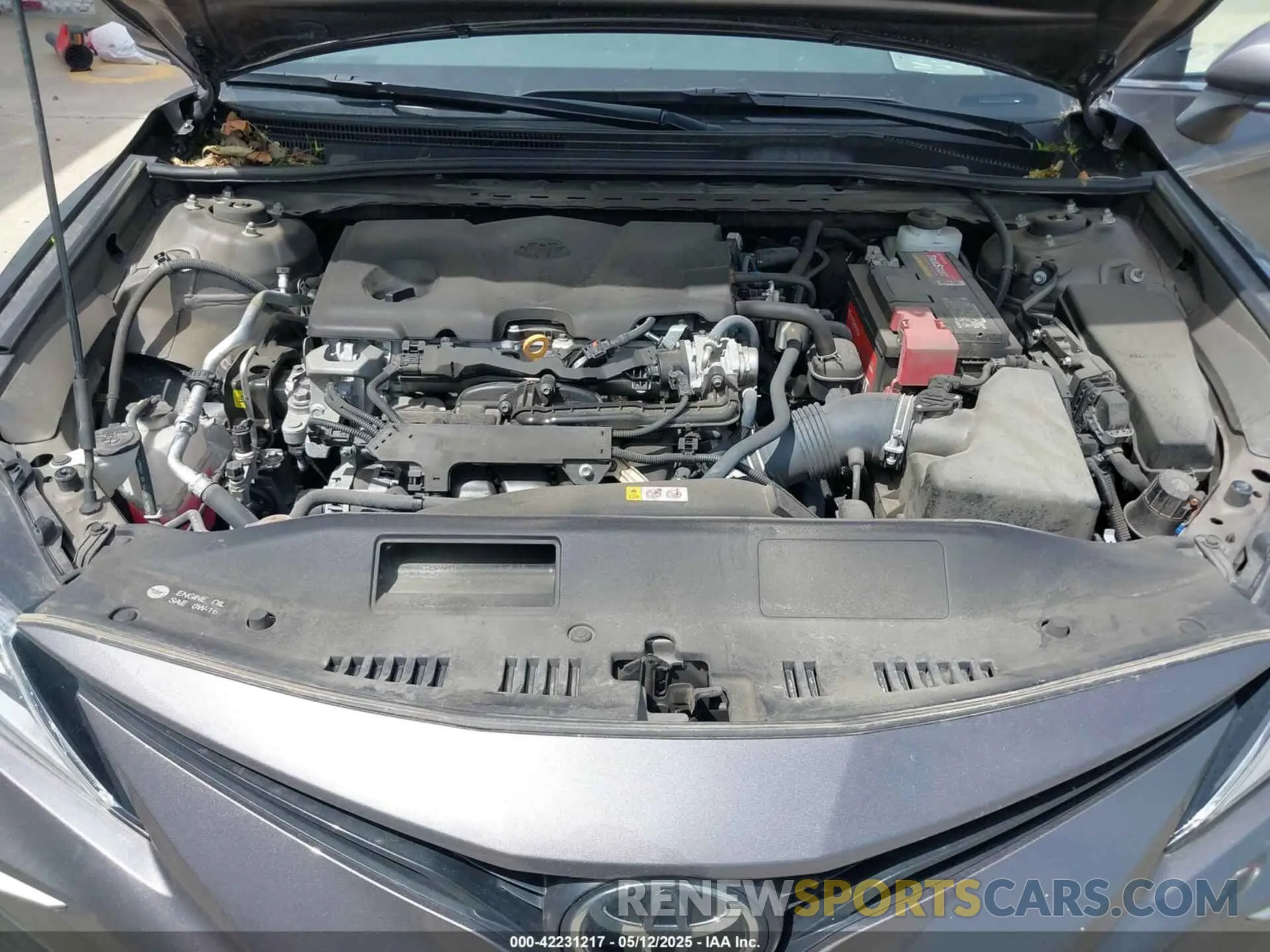 10 fotografías del automóvil dañado 4T1R11AK9NU658132 TOYOTA CAMRY 2022