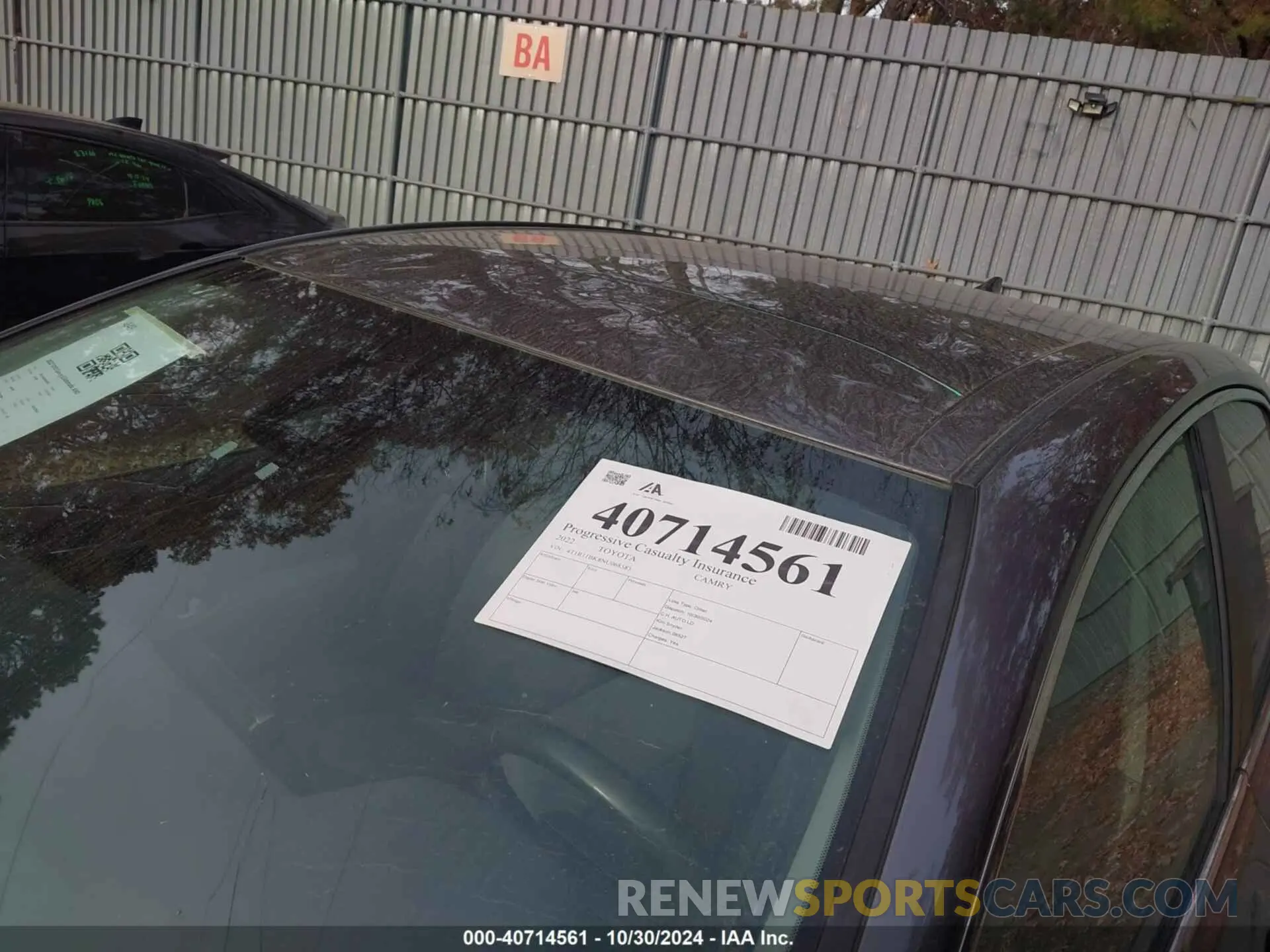 17 fotografías del automóvil dañado 4T1R11BK8NU068583 TOYOTA CAMRY 2022