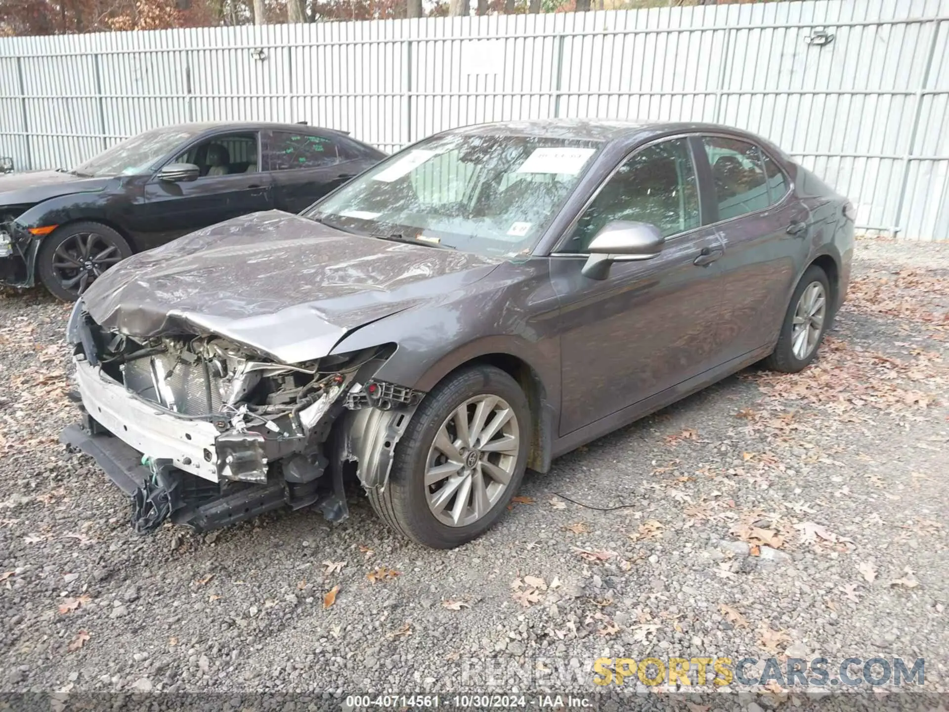 2 fotografías del automóvil dañado 4T1R11BK8NU068583 TOYOTA CAMRY 2022