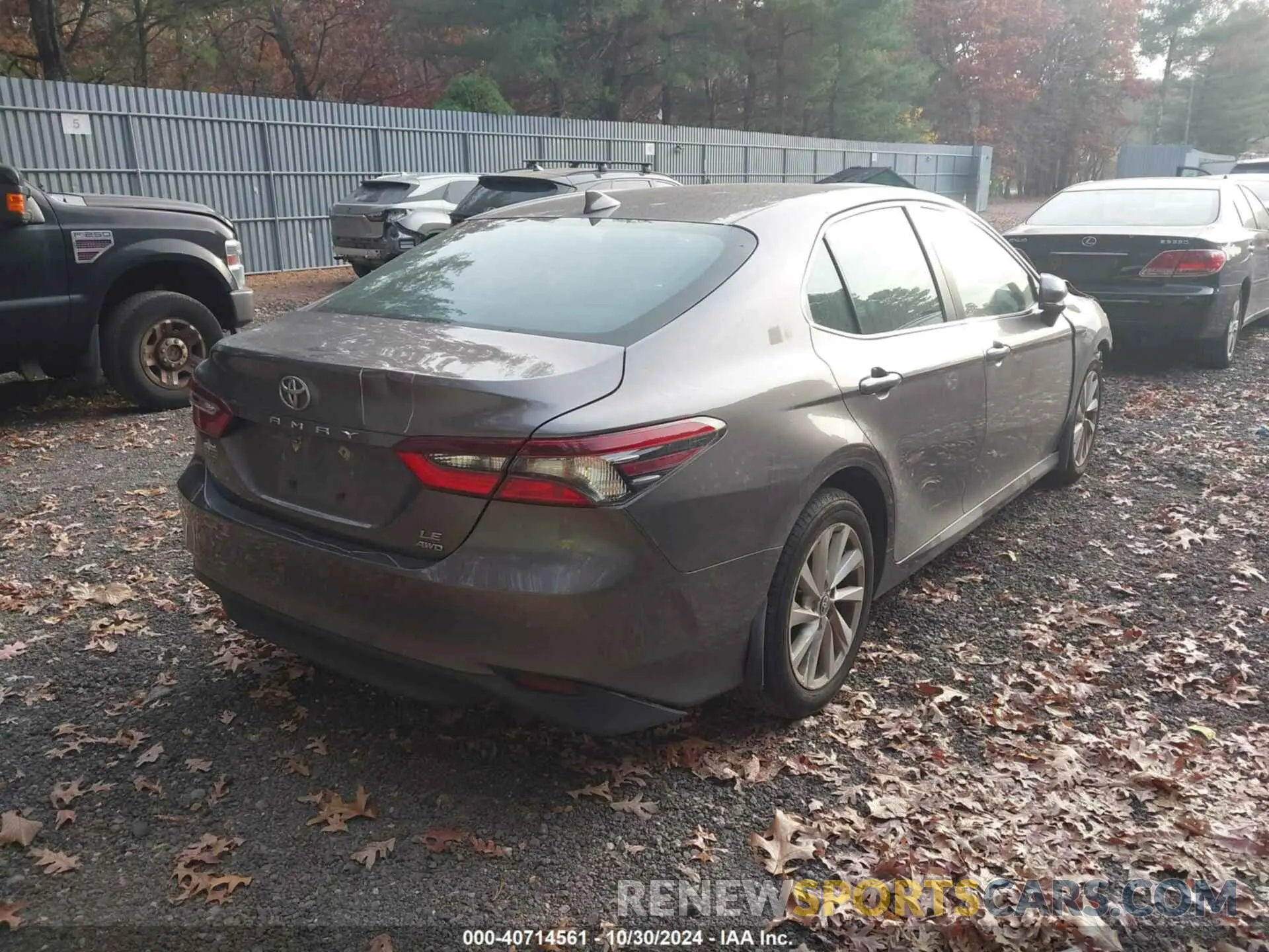 4 fotografías del automóvil dañado 4T1R11BK8NU068583 TOYOTA CAMRY 2022