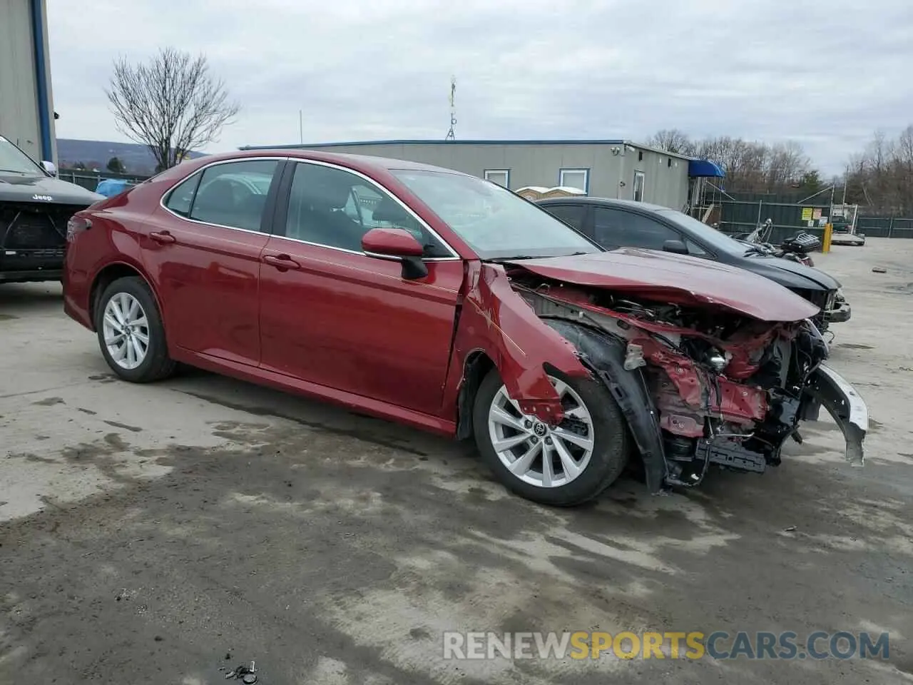 4 fotografías del automóvil dañado 4T1R11BK9NU072464 TOYOTA CAMRY 2022