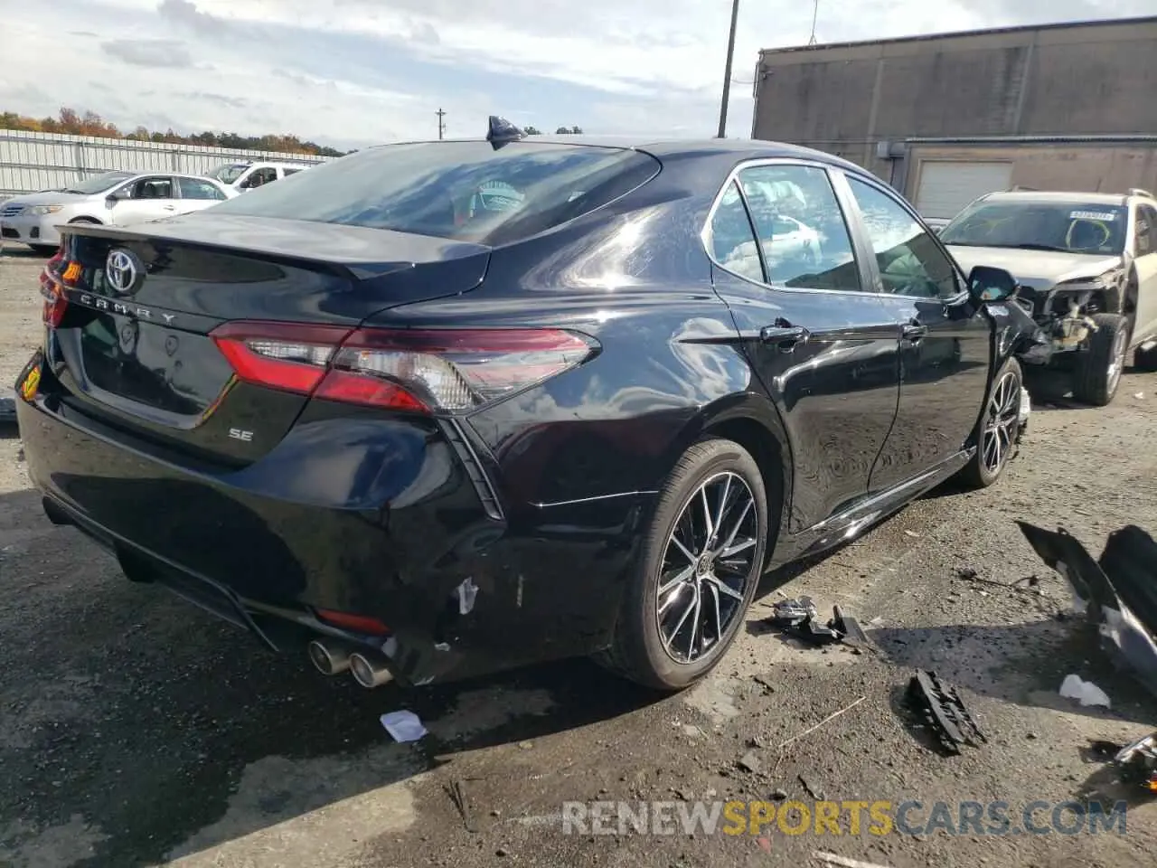 4 fotografías del automóvil dañado 4T1S11AK1NU046508 TOYOTA CAMRY 2022