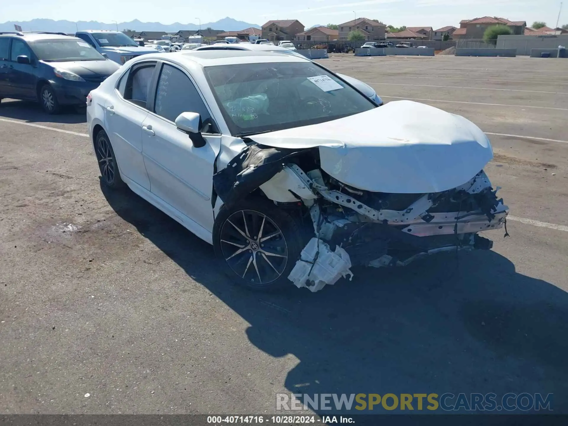1 fotografías del automóvil dañado 4T1S11AK1NU047738 TOYOTA CAMRY 2022