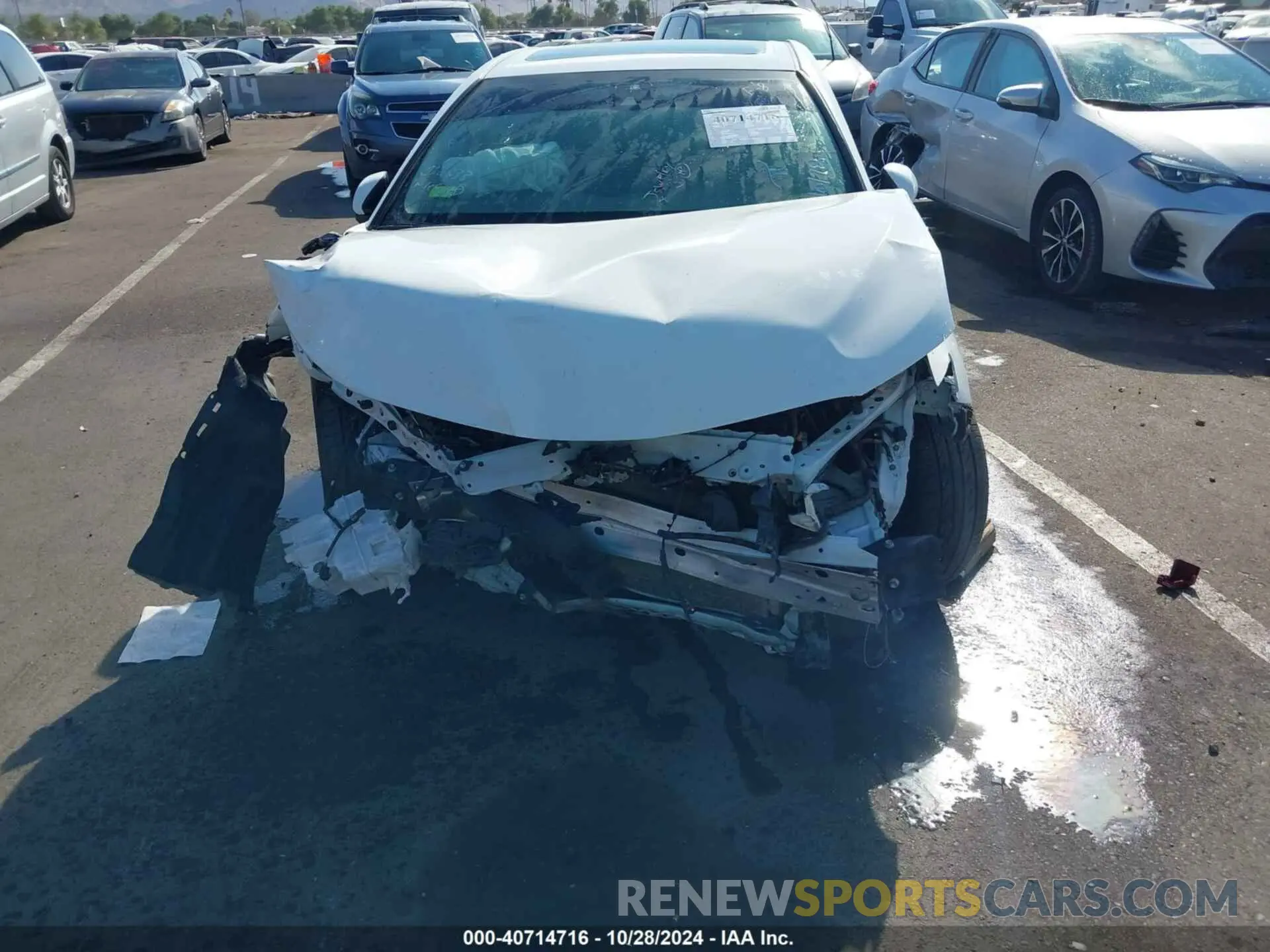 6 fotografías del automóvil dañado 4T1S11AK1NU047738 TOYOTA CAMRY 2022