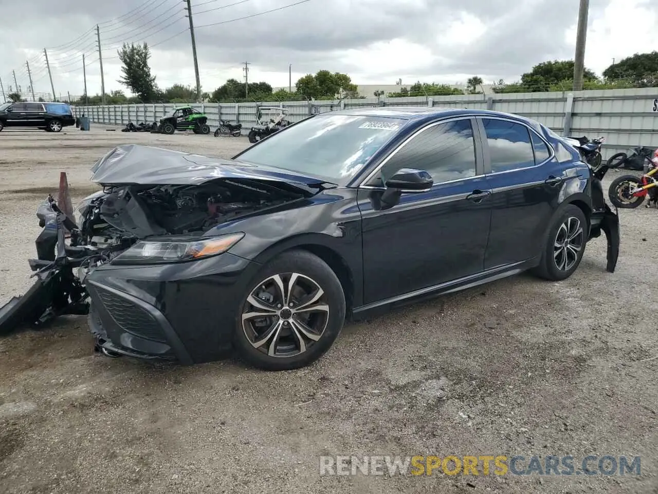 1 fotografías del automóvil dañado 4T1S11AK1NU683236 TOYOTA CAMRY 2022