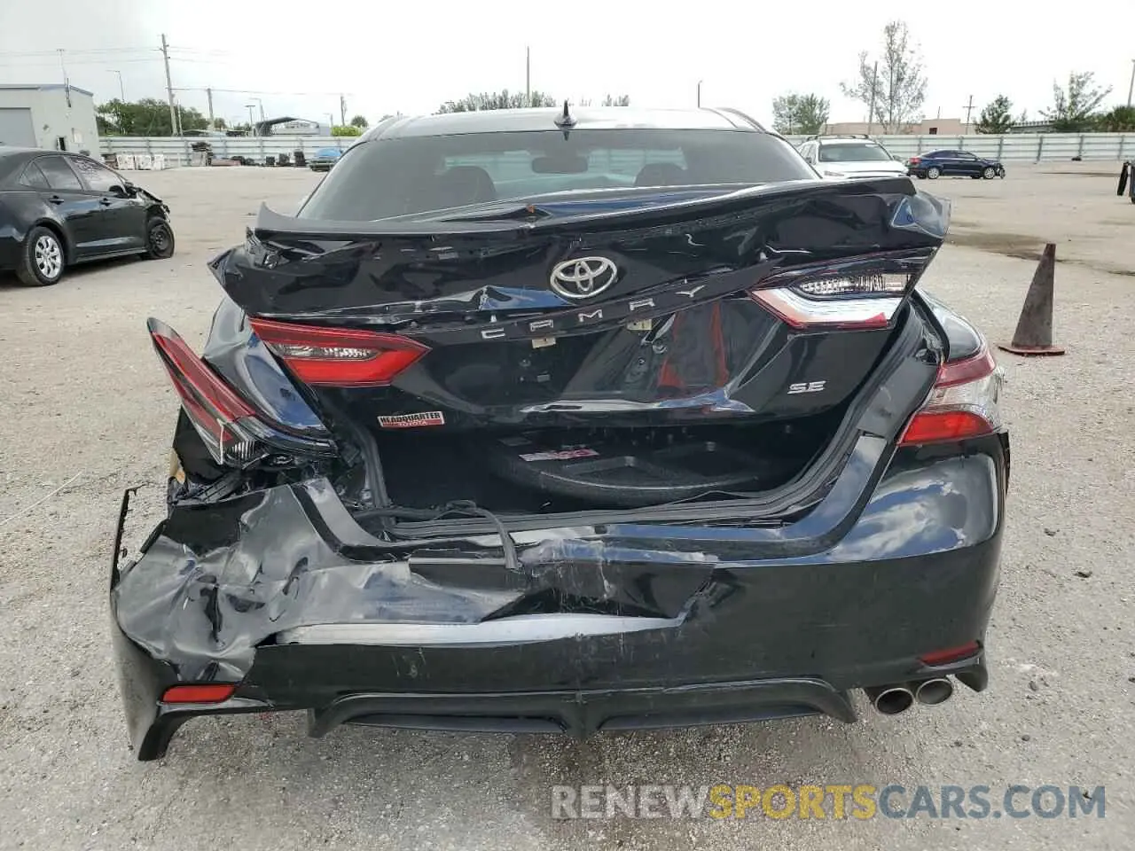 6 fotografías del automóvil dañado 4T1S11AK1NU683236 TOYOTA CAMRY 2022