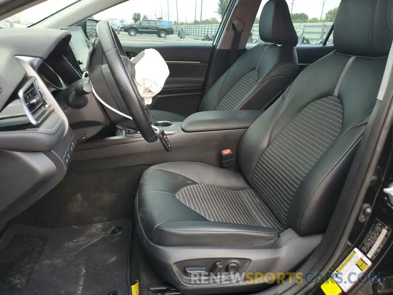 7 fotografías del automóvil dañado 4T1S11AK1NU683236 TOYOTA CAMRY 2022