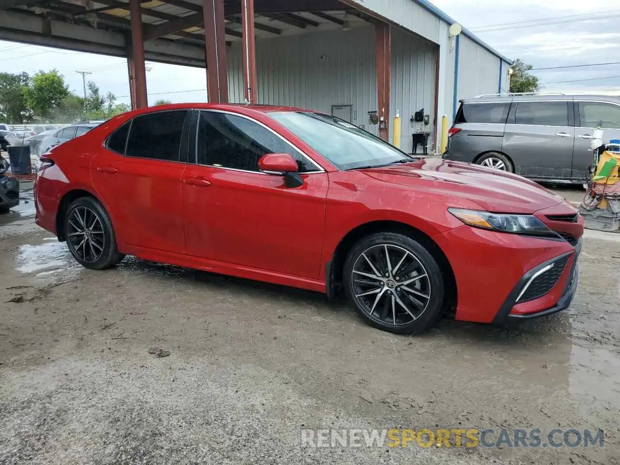 4 fotografías del automóvil dañado 4T1S11AK6NU055611 TOYOTA CAMRY 2022