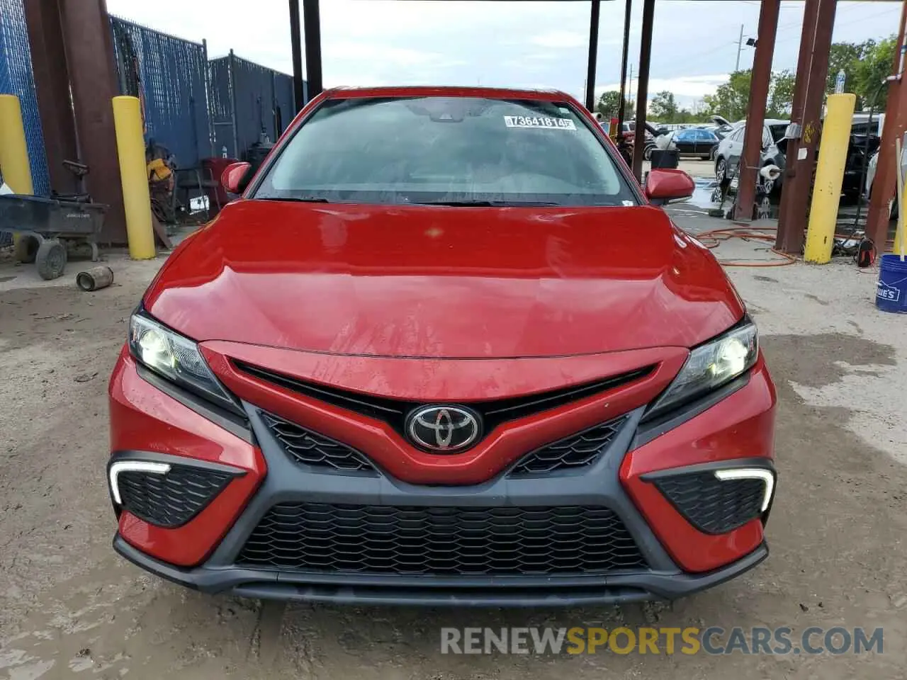 5 fotografías del automóvil dañado 4T1S11AK6NU055611 TOYOTA CAMRY 2022
