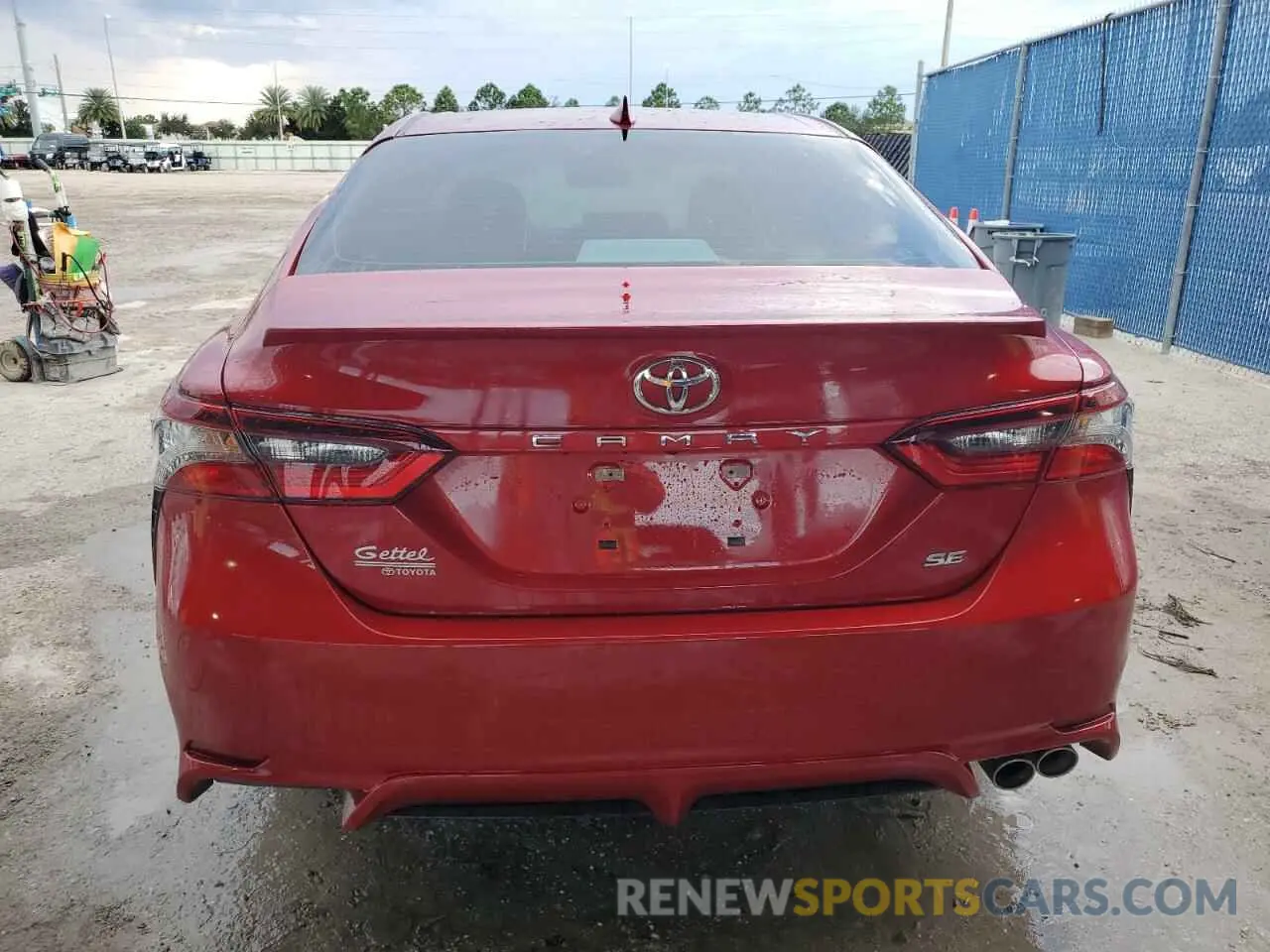 6 fotografías del automóvil dañado 4T1S11AK6NU055611 TOYOTA CAMRY 2022