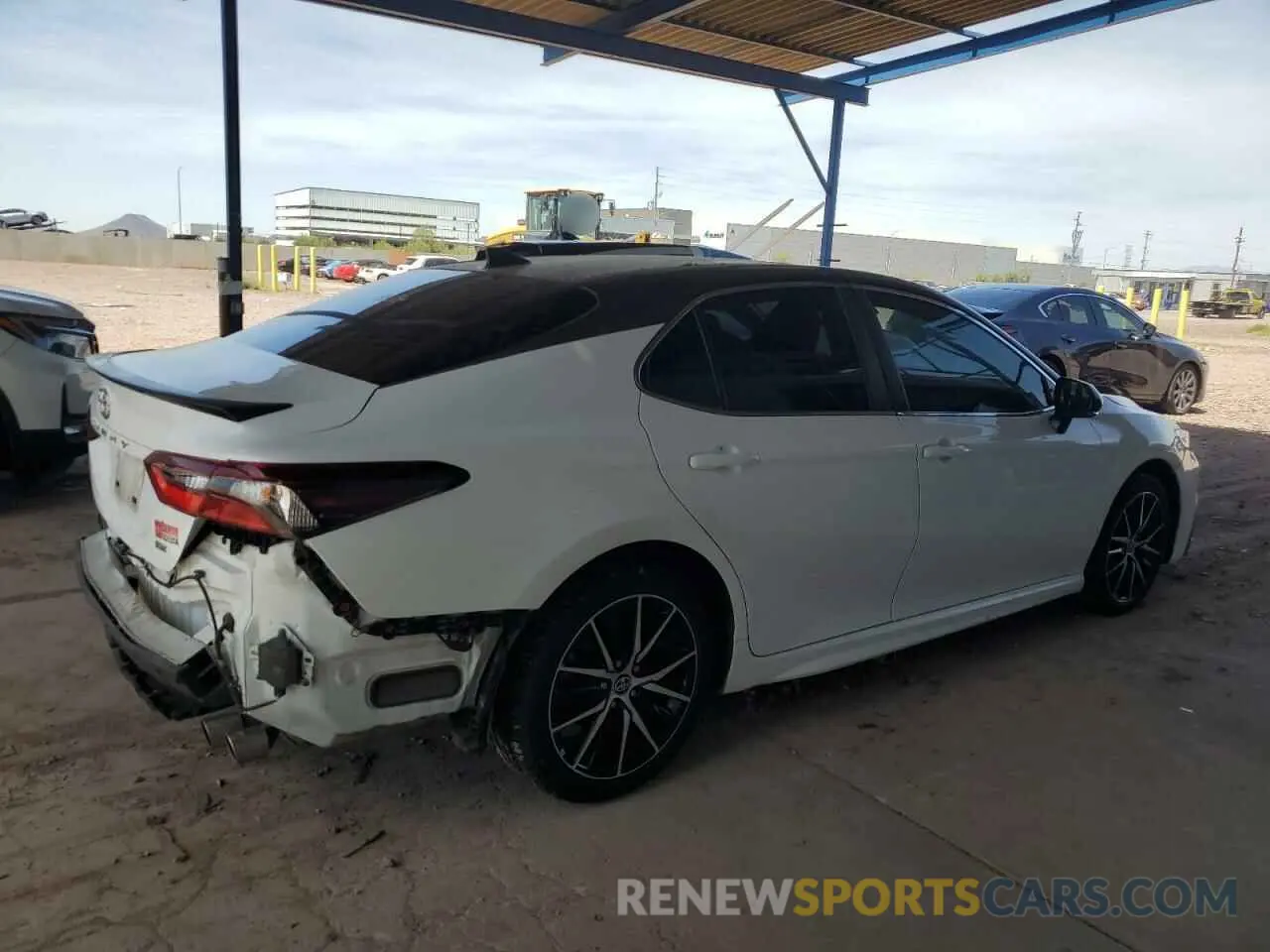 3 fotografías del automóvil dañado 4T1S11AK6NU687900 TOYOTA CAMRY 2022