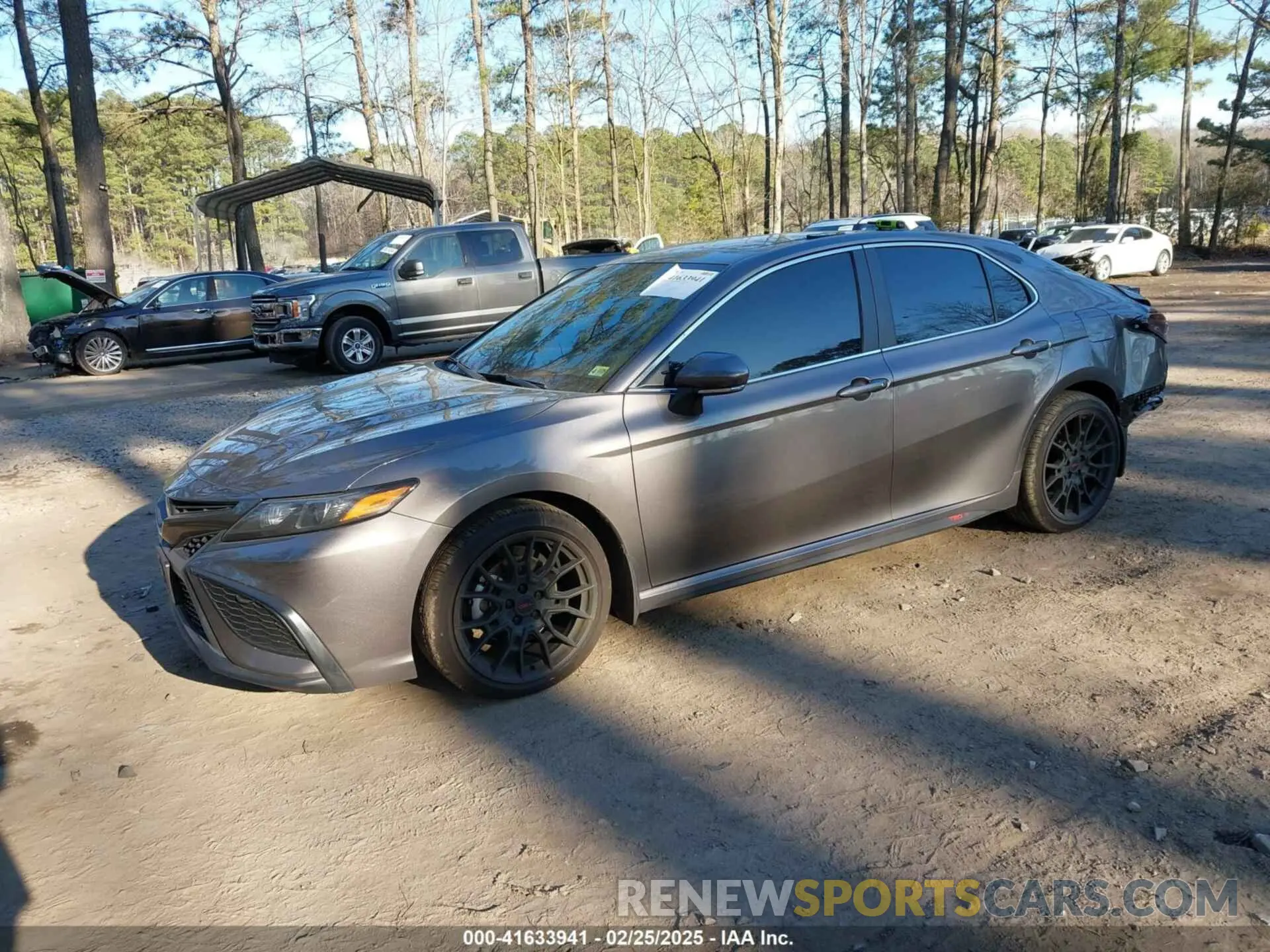 2 fotografías del automóvil dañado 4T1S11AK7NU682575 TOYOTA CAMRY 2022