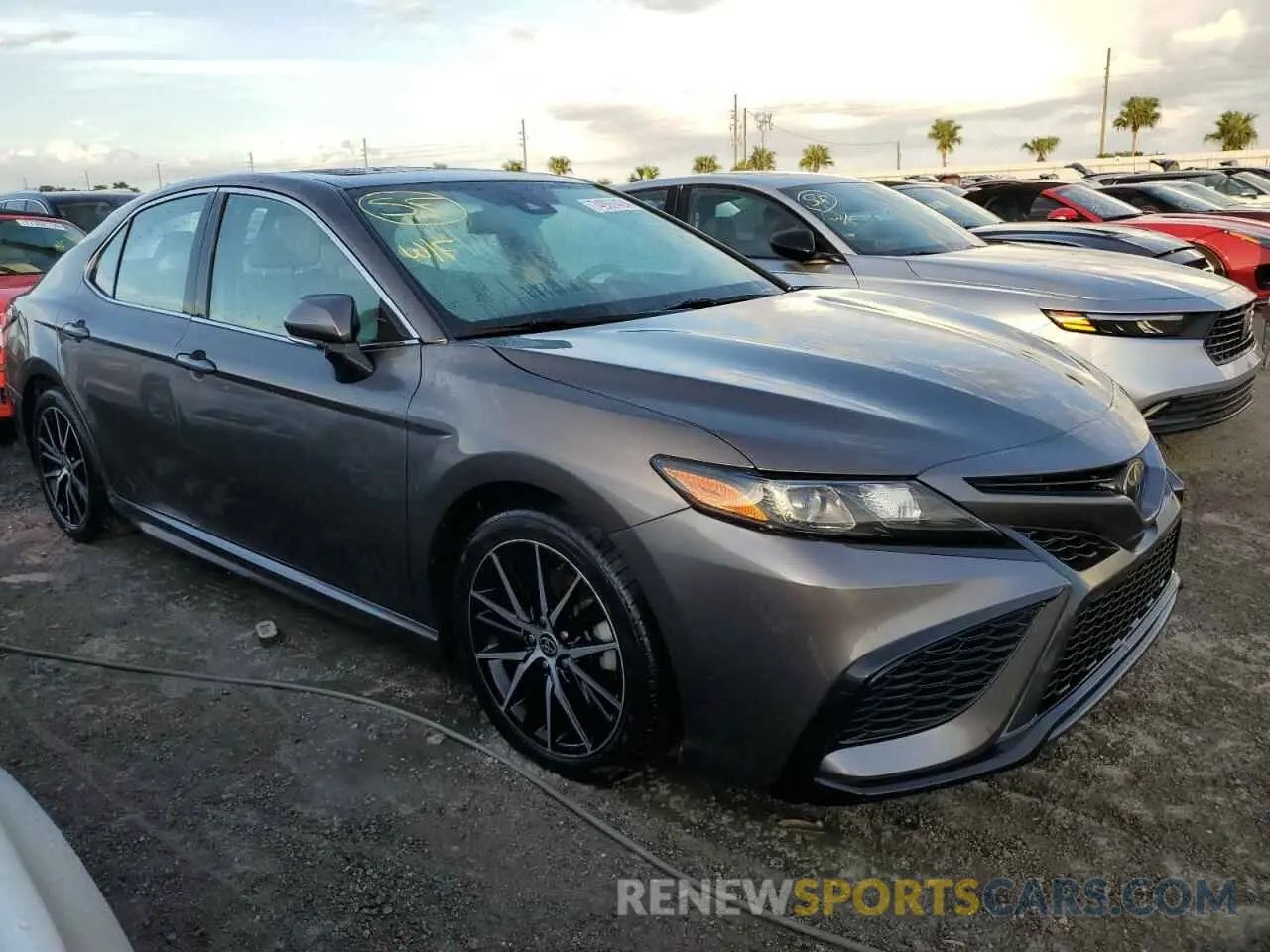 4 fotografías del automóvil dañado 4T1S11AK7NU685380 TOYOTA CAMRY 2022