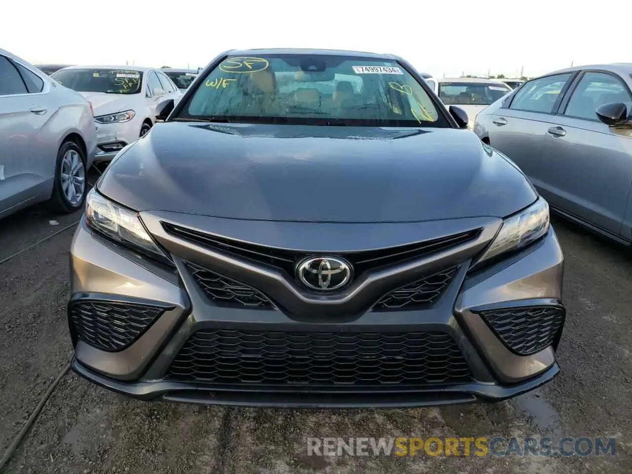 5 fotografías del automóvil dañado 4T1S11AK7NU685380 TOYOTA CAMRY 2022