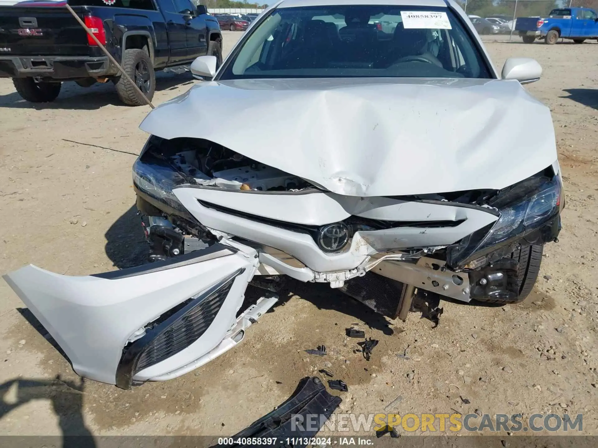 6 fotografías del automóvil dañado 4T1S11AKXNU046166 TOYOTA CAMRY 2022