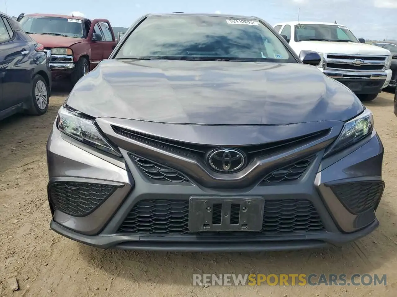5 fotografías del automóvil dañado 4T1S11BK3NU065320 TOYOTA CAMRY 2022