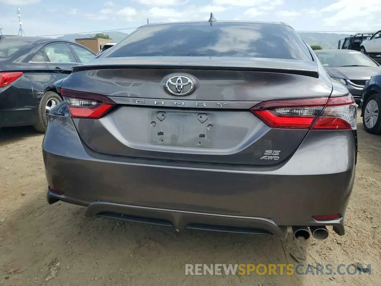 6 fotografías del automóvil dañado 4T1S11BK3NU065320 TOYOTA CAMRY 2022