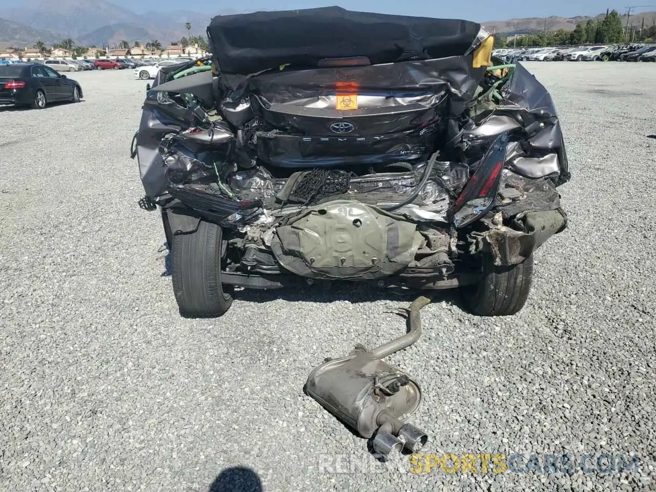 6 fotografías del automóvil dañado 4T1S31AK1NU586015 TOYOTA CAMRY 2022