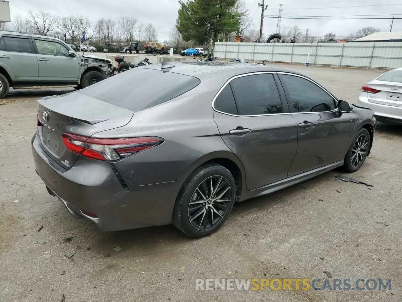 3 fotografías del automóvil dañado 4T1S31AK1NU587309 TOYOTA CAMRY 2022