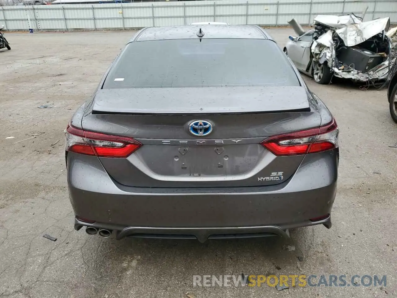 6 fotografías del automóvil dañado 4T1S31AK1NU587309 TOYOTA CAMRY 2022