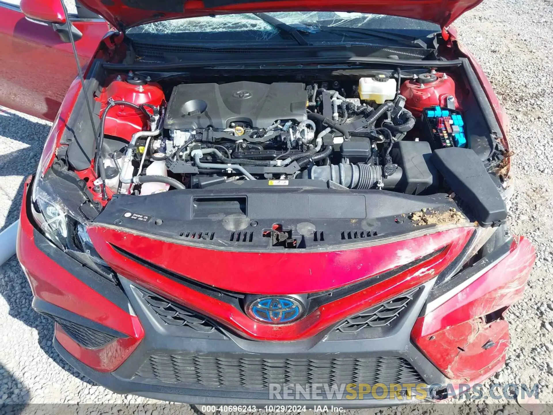 10 fotografías del automóvil dañado 4T1S31AK3NU033611 TOYOTA CAMRY 2022